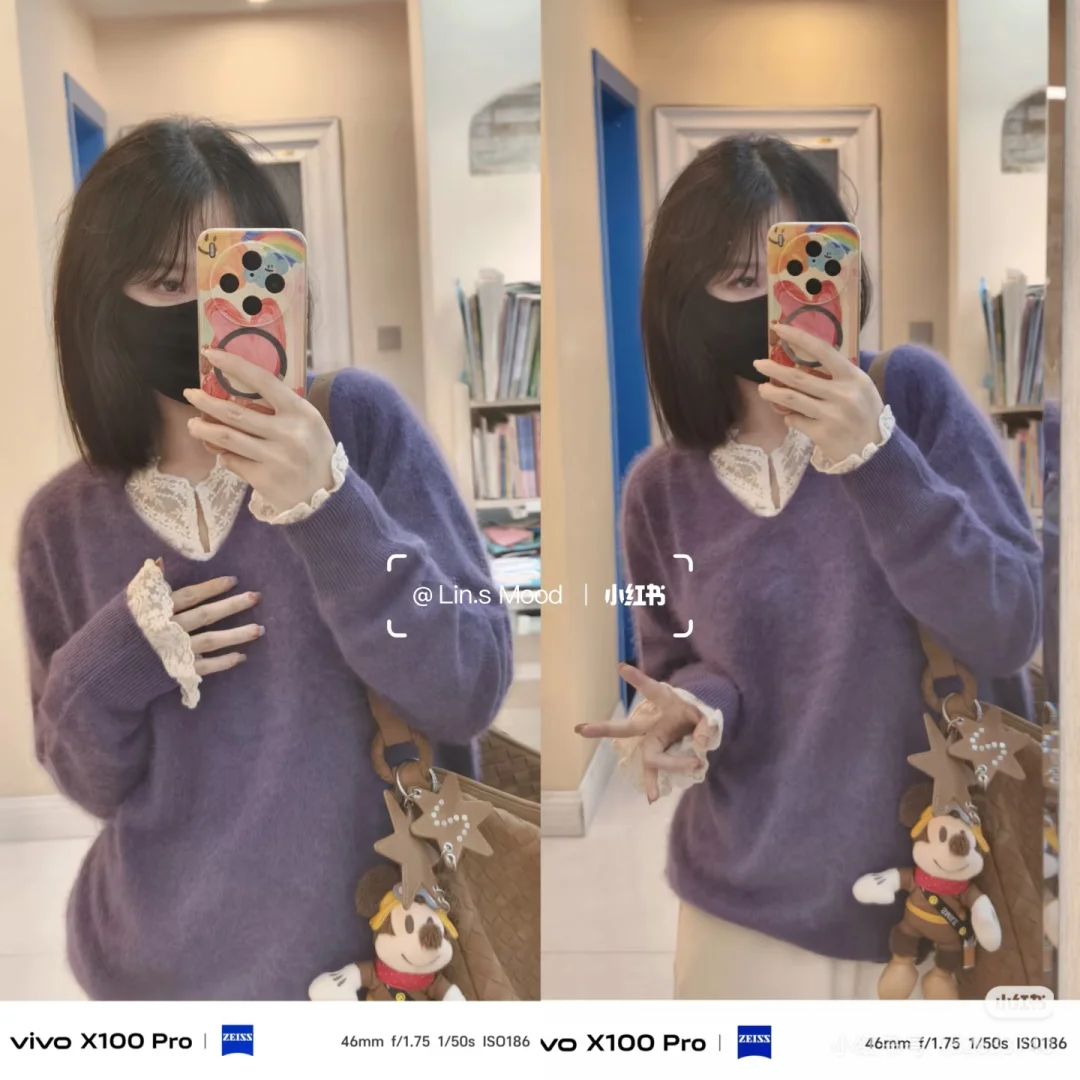 穿一上午vocal了三天！蕾丝叠穿毛衣太绝！