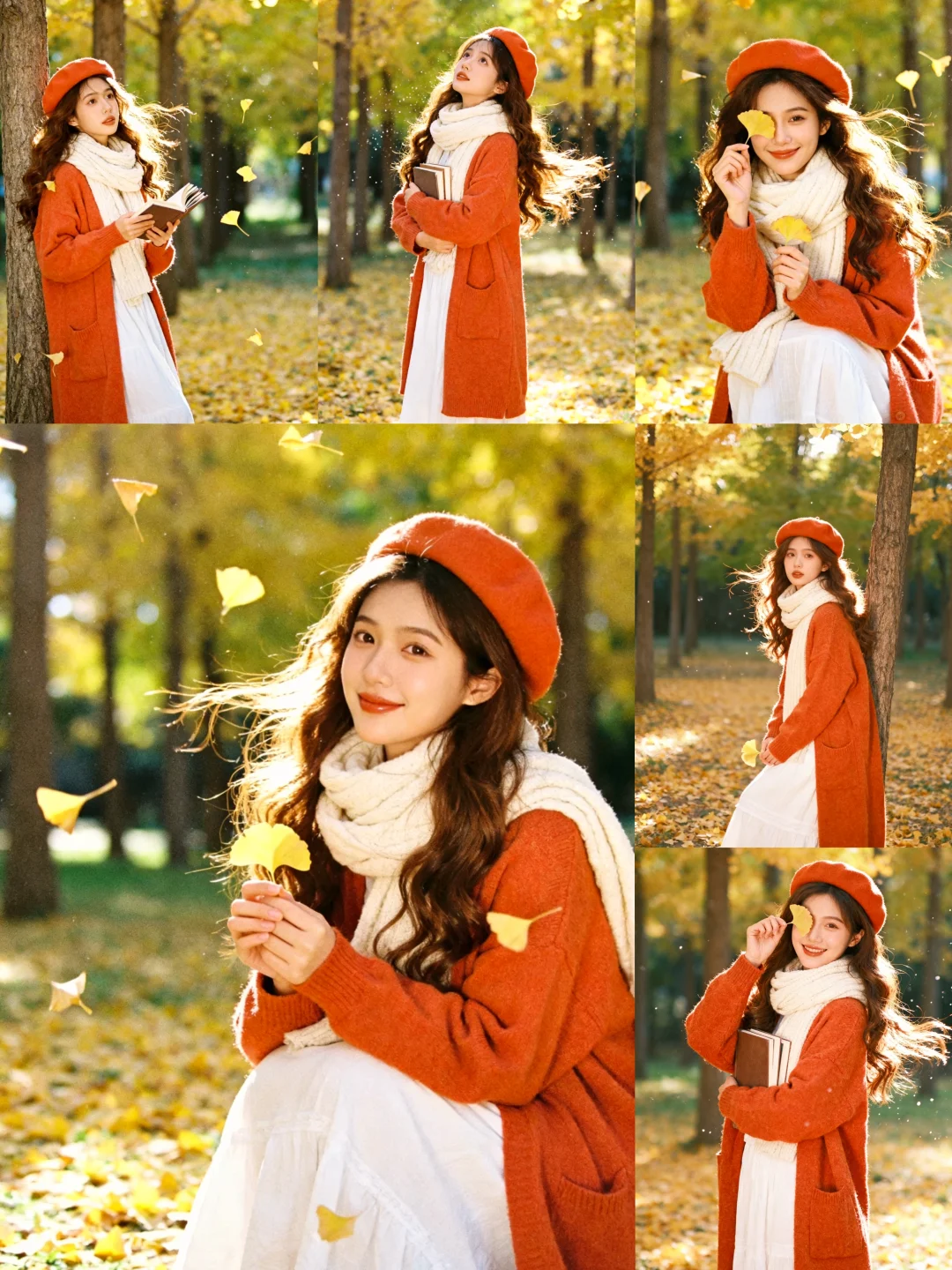 Ai写真●怎样0元生成银杏叶氛围艺术照？