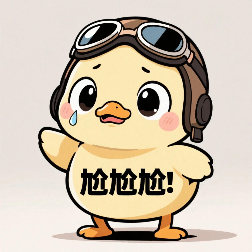 有点暴躁的鸭鸭搞笑表情包