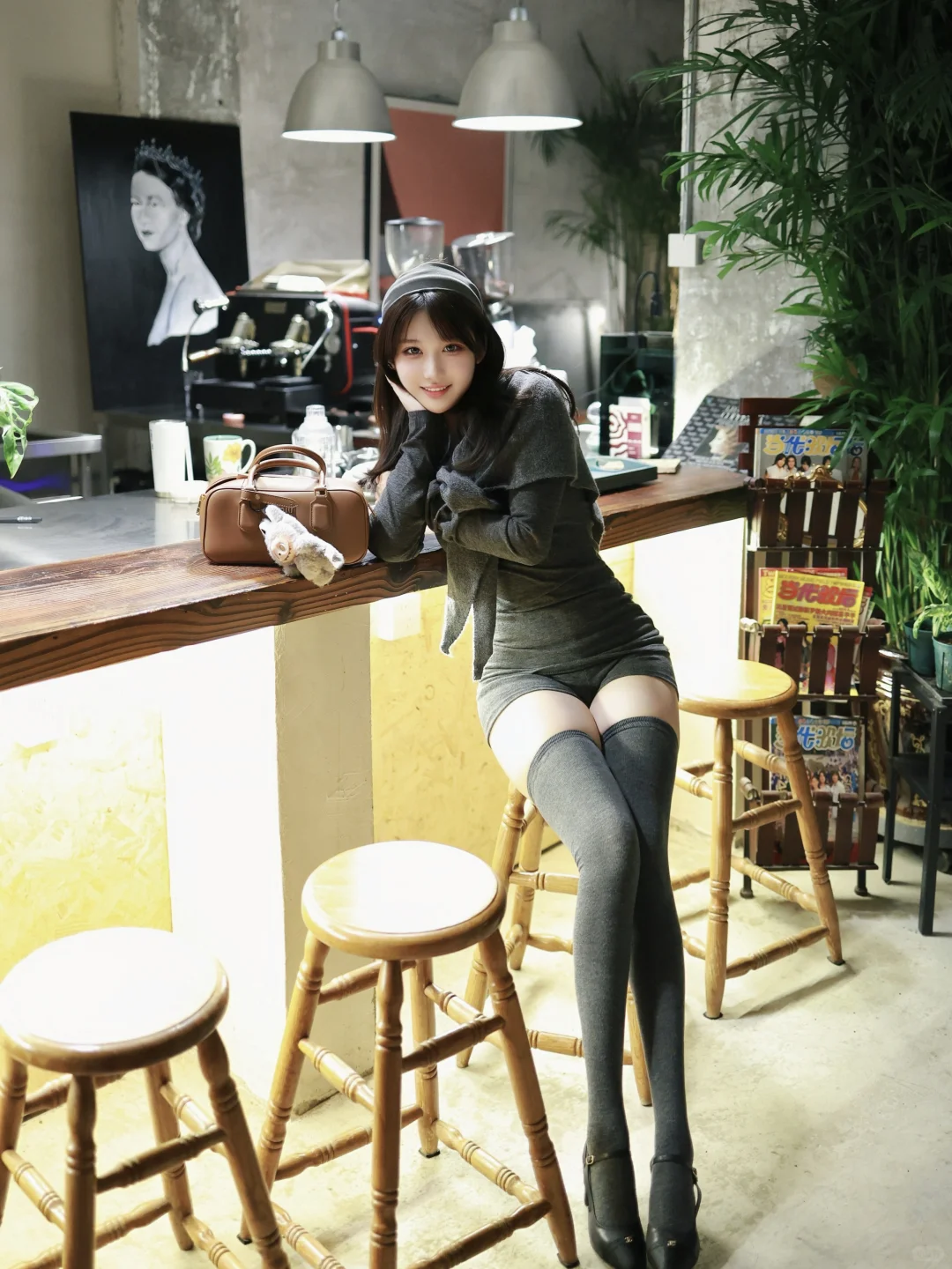 一些秋冬灰色系穿搭