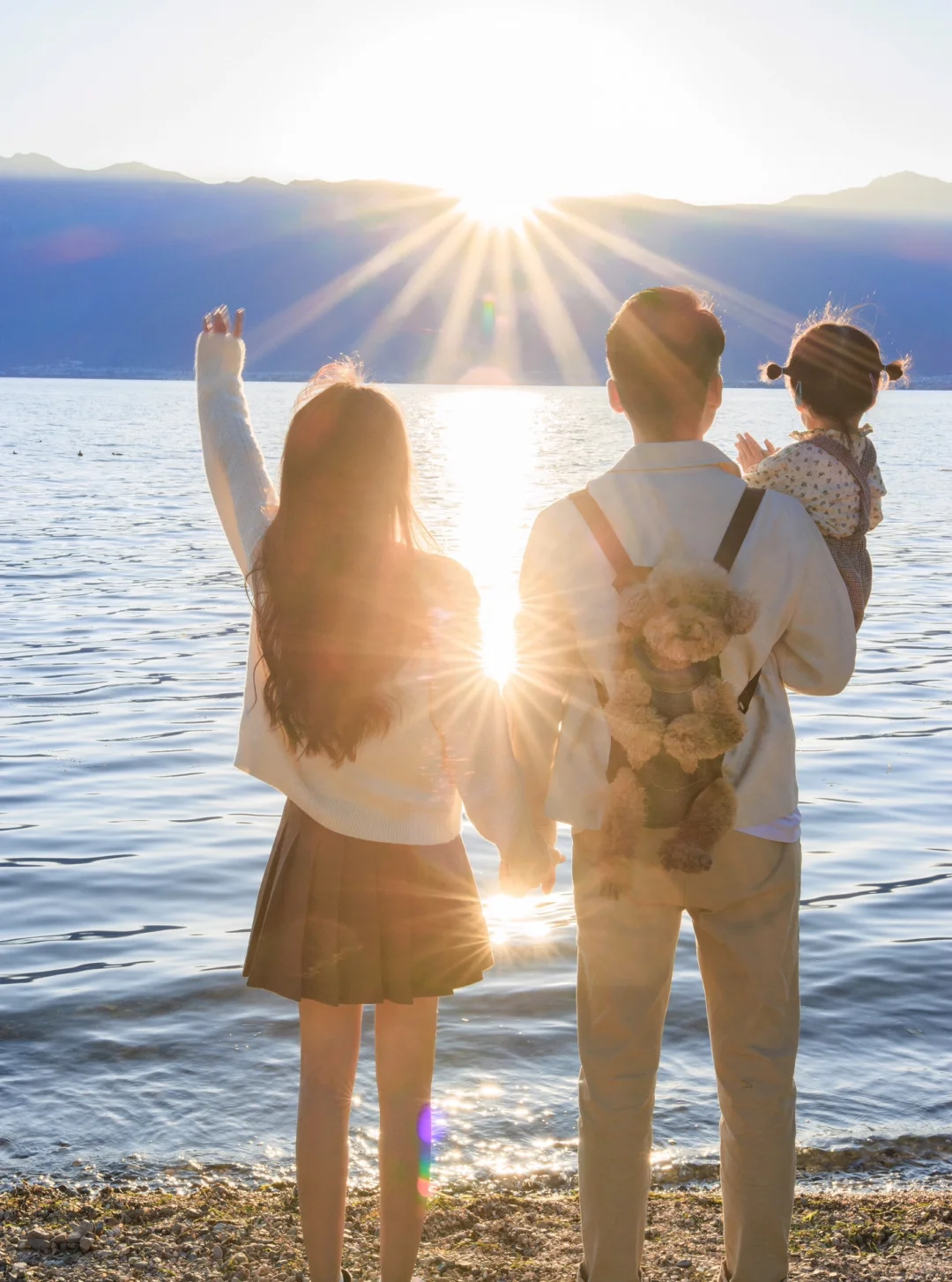 我们一起 看了那么那么多次日落🌅