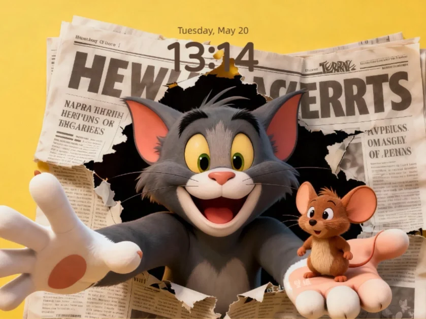 106:汤姆与杰瑞🧀平板壁纸