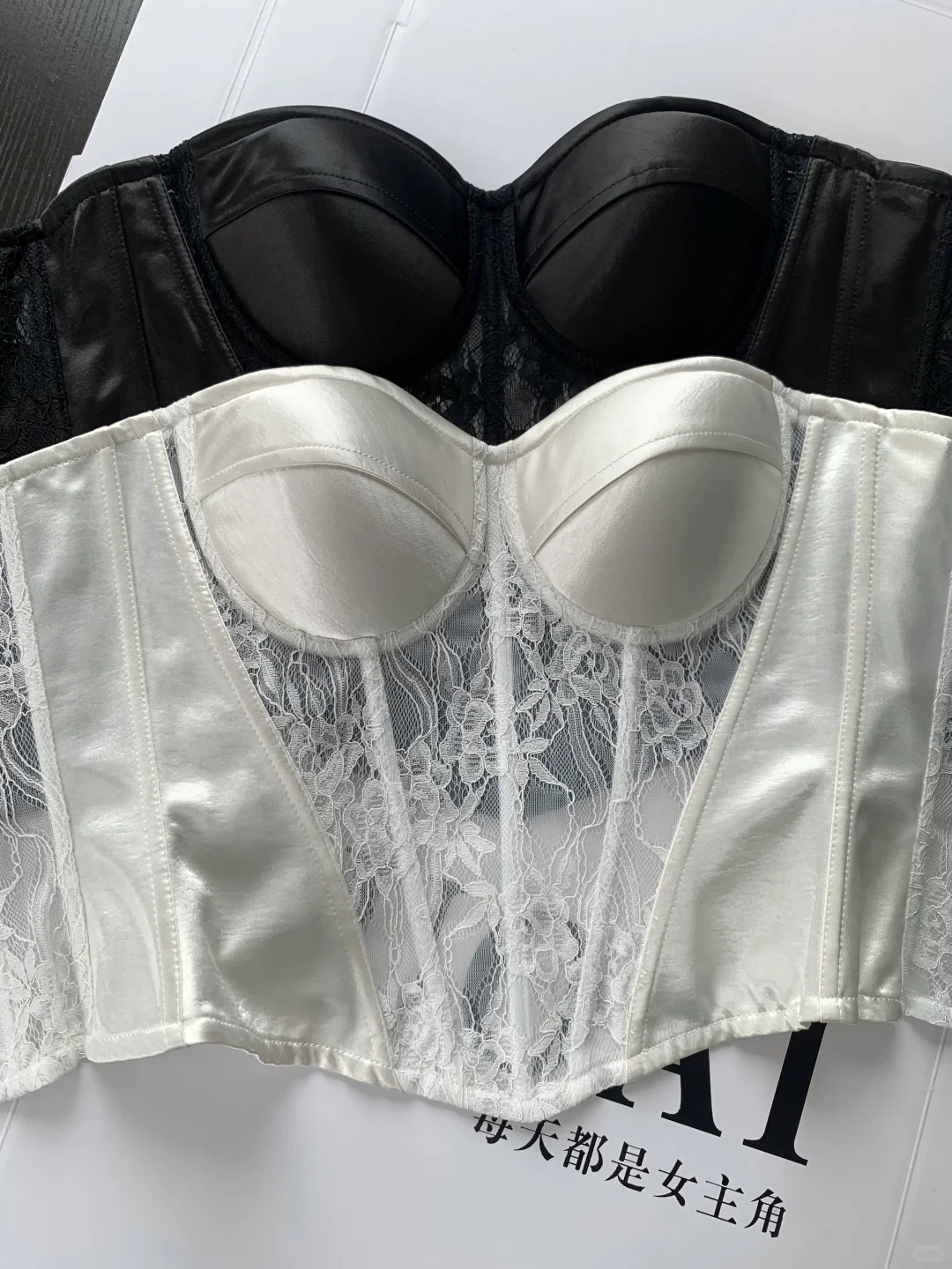 鱼骨胸衣新品｜选的面料超高级！快来看细节！！