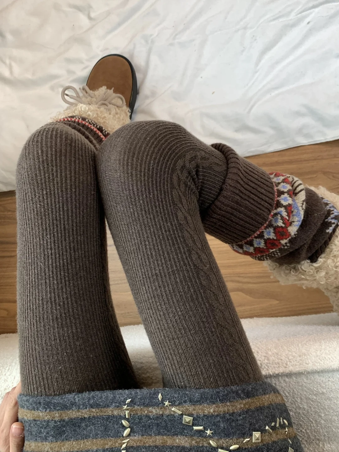 6️⃣套叠穿分享｜漂亮袜子一次穿个够！！