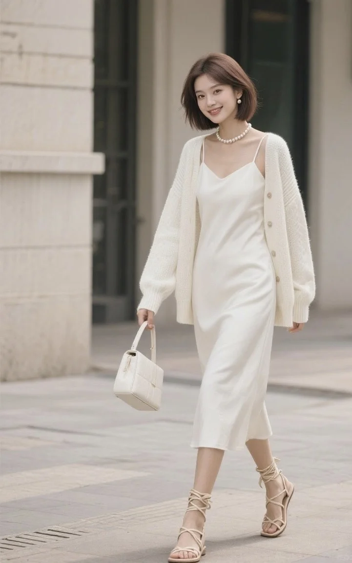 🍂早秋穿搭|高级白色质感穿搭