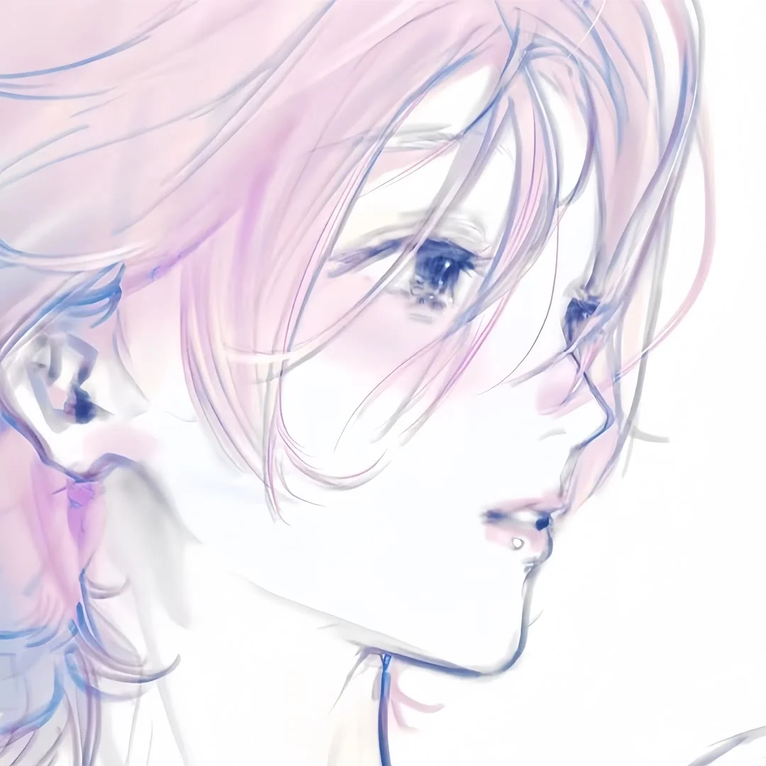 第一百七十八期⚪️线条感女生动漫头像