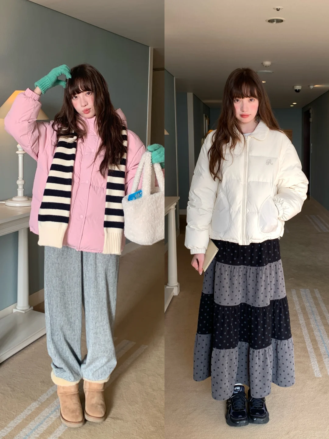 我的冬日复古韩系穿搭合集✖️18
