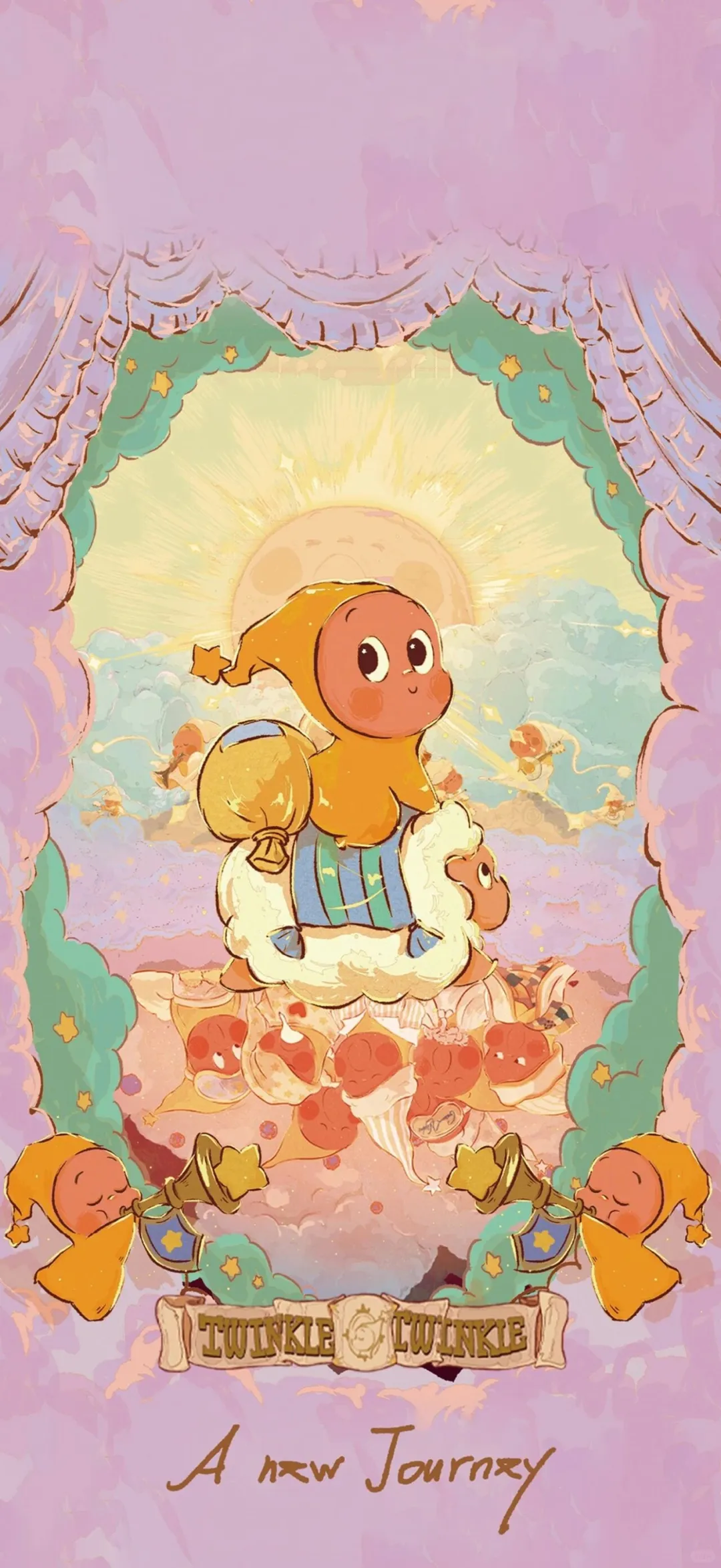 可爱好看的星星人手机壁纸✨