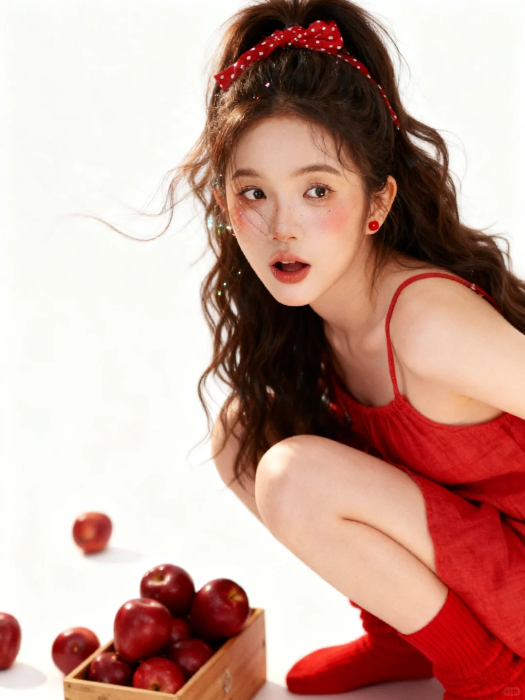 🍎苹果少女写真AI指令已送达