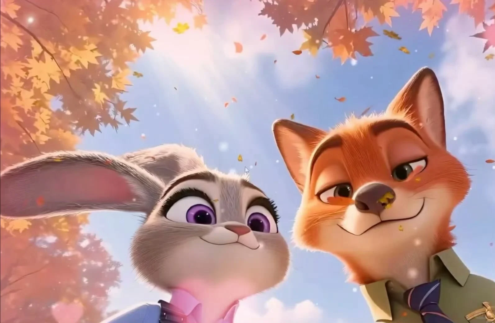 尼克朱迪ipad动态壁纸｜疯狂动物城