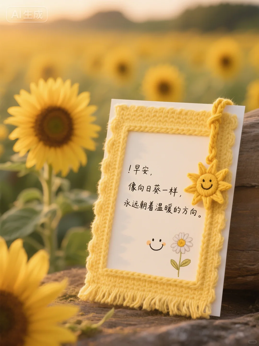 📝໑ຼ₂₀₂₅/₁₁.₀₇✨早安 向日葵织就的温暖晨语