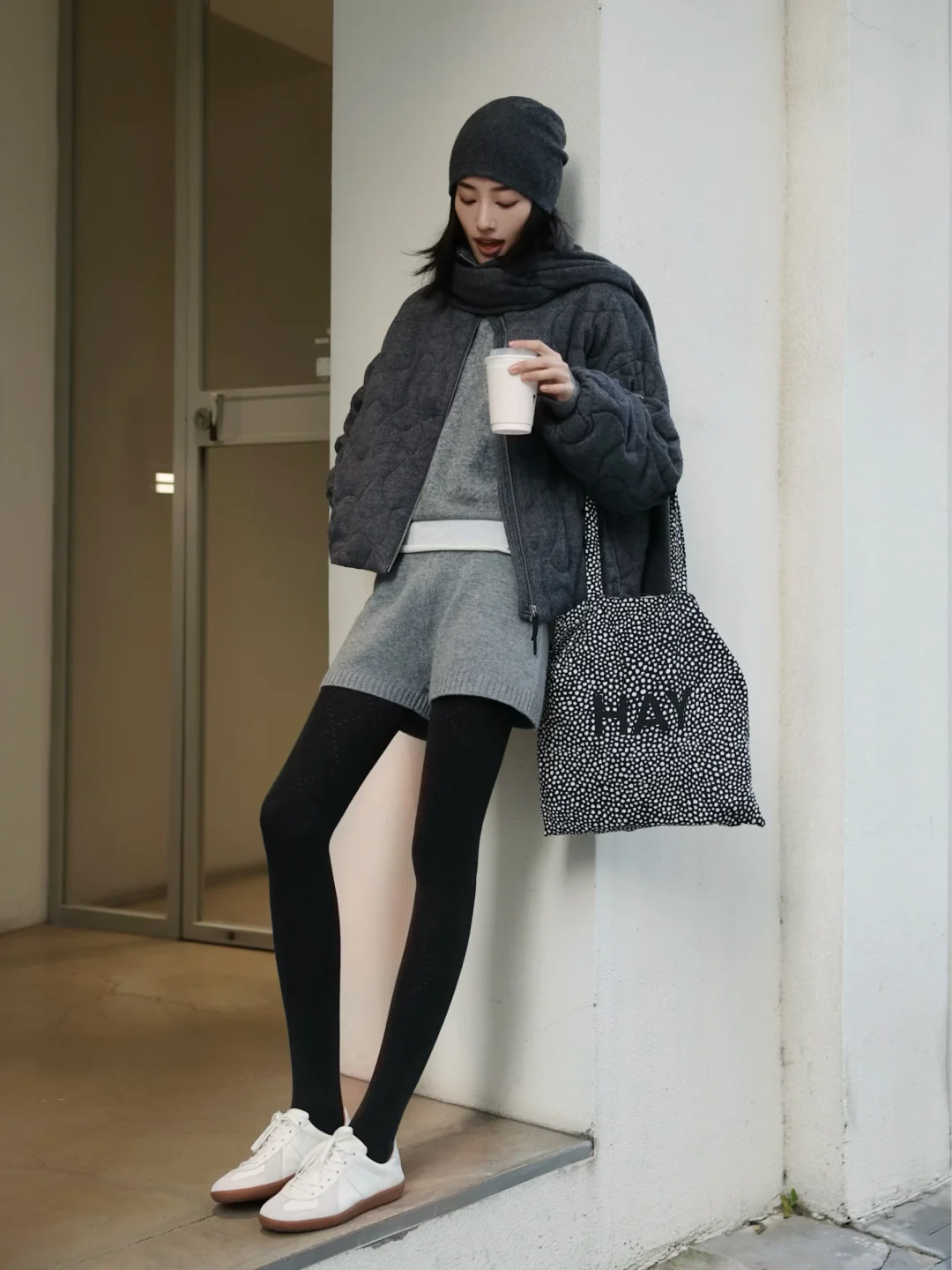 丝袜穿搭*18套！又到了穿丝袜的季节～