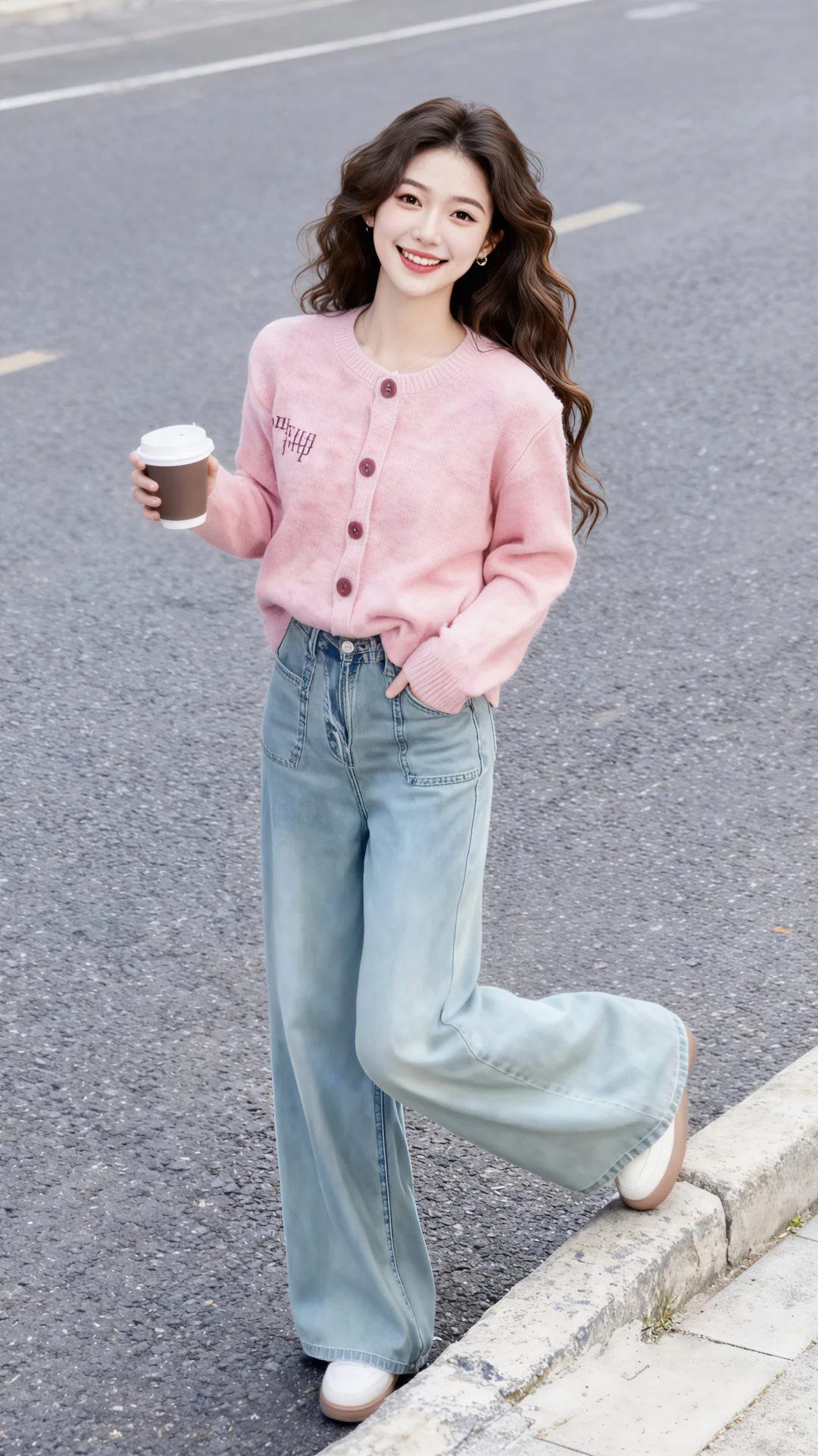 早秋粉粉嫩嫩的氛围感穿搭～