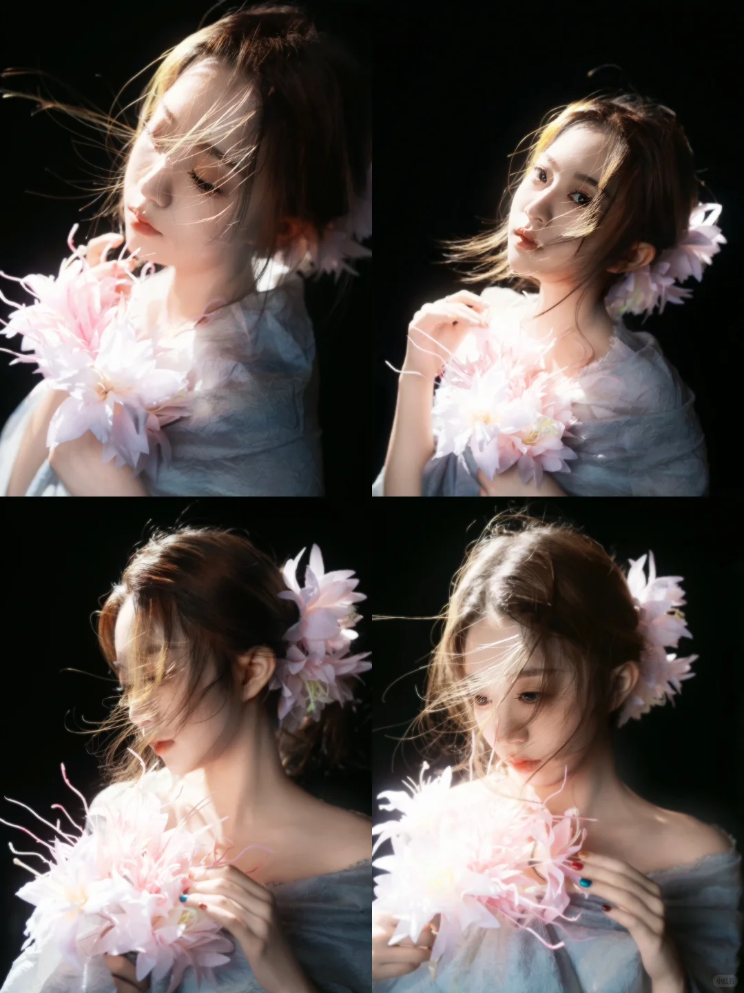 女性的躯体具有艺术感