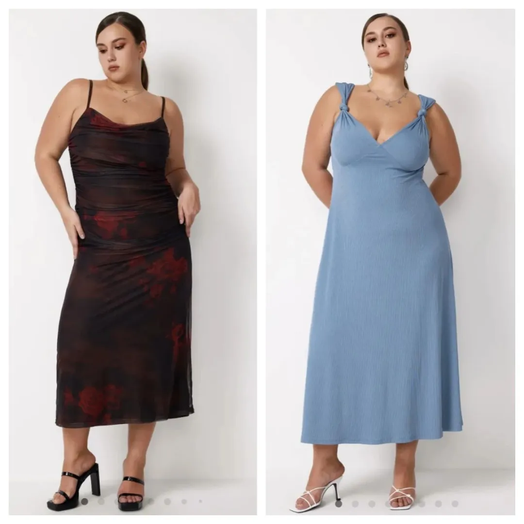 不同风格的曲线美女