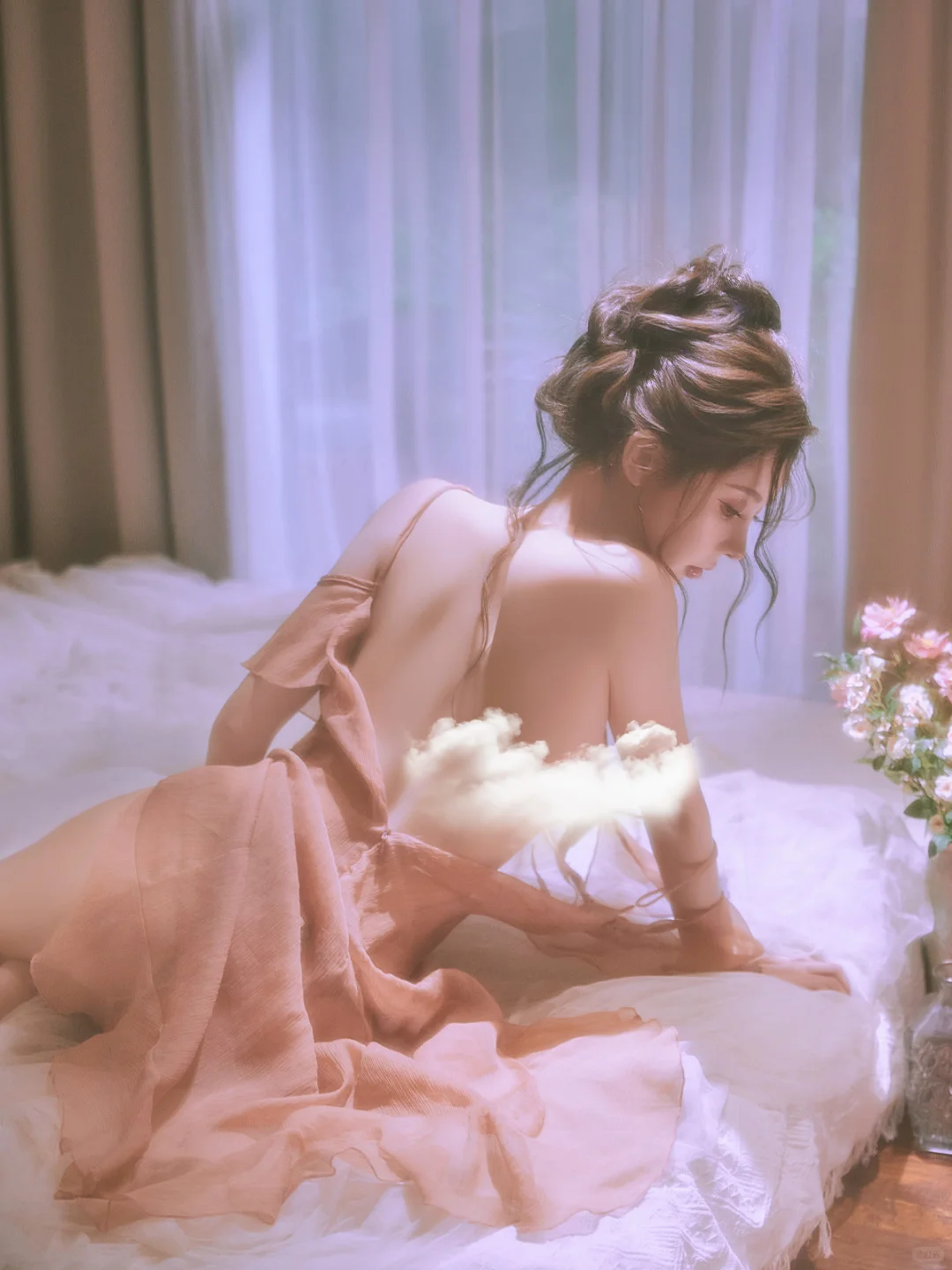 轻私房‖露后背写真真的太有氛围啦