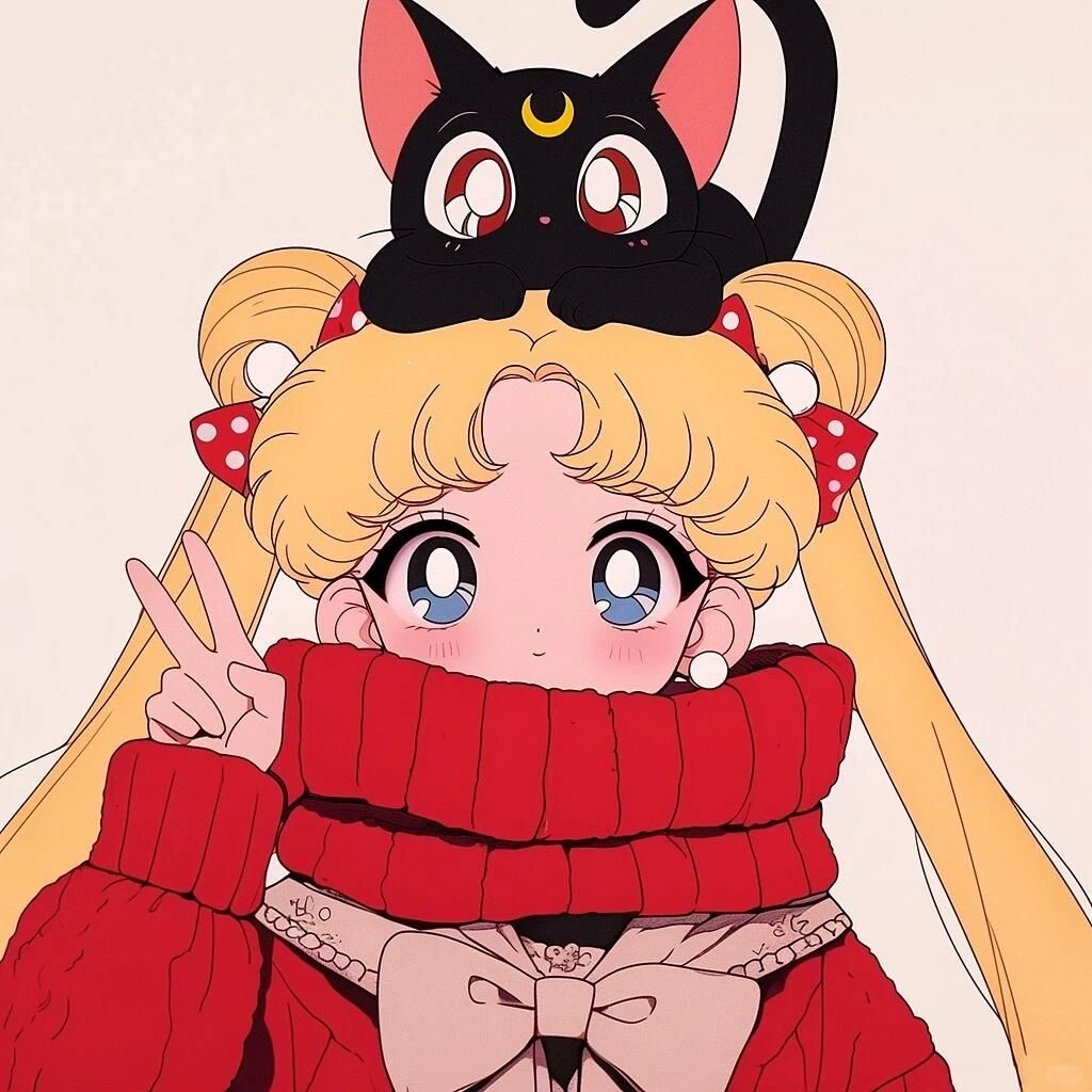 𝑾𝒆𝑪𝒉𝒂𝒕头像｜冬日美少女战士头像