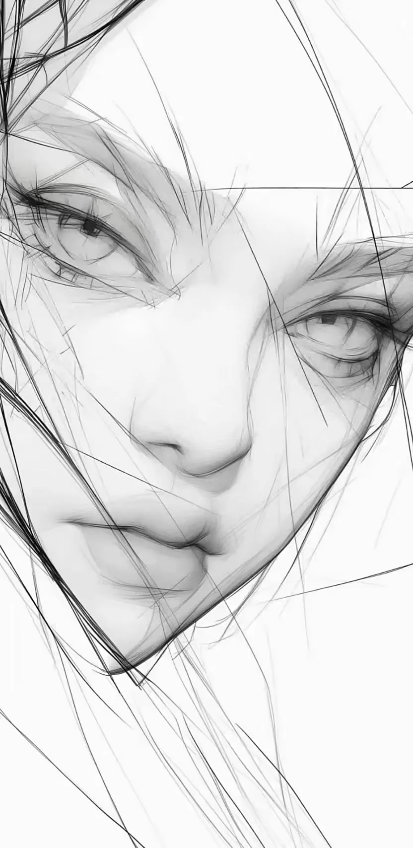 𝑾𝒆𝑪𝒉𝒂𝒕 |黑白线条人物