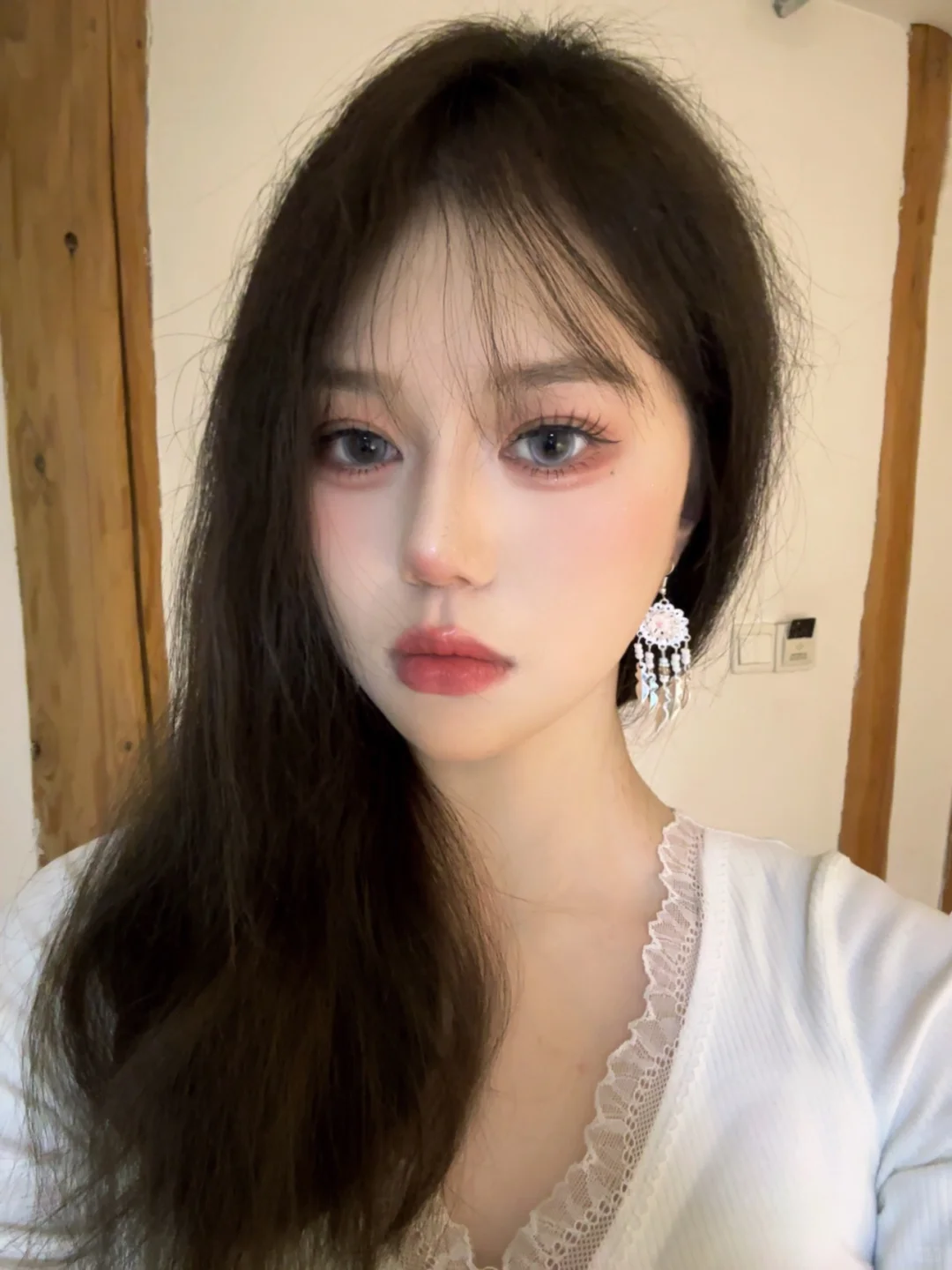 想把这个妆焊死在脸上