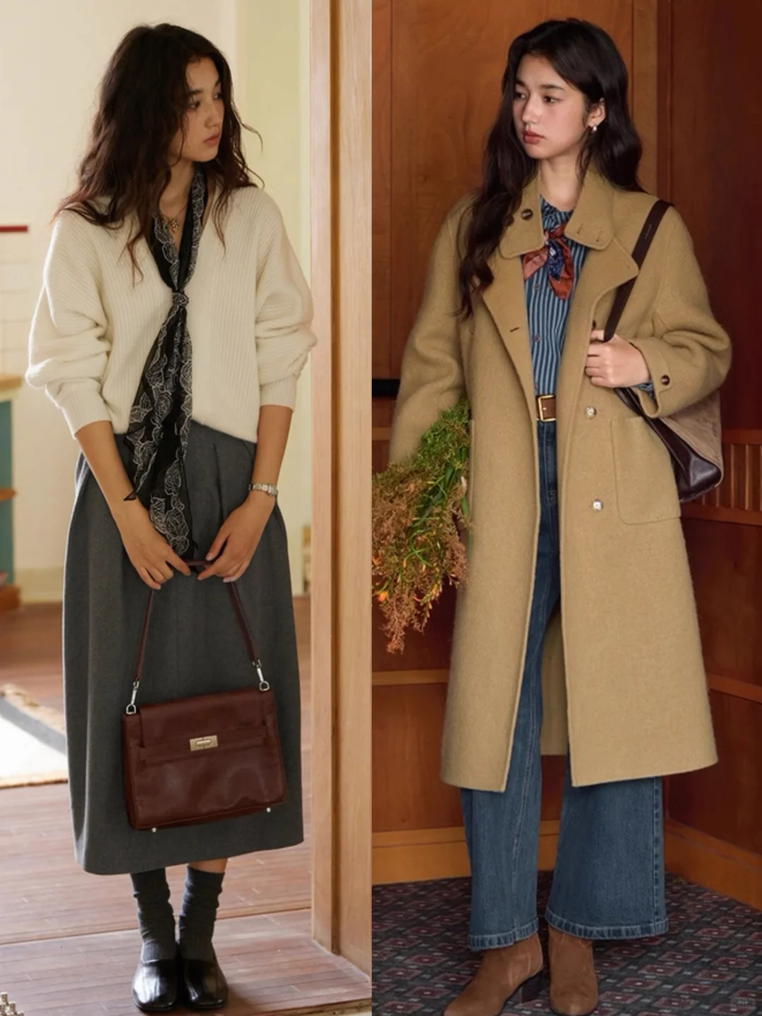 “复古色彩叠穿”法式穿搭：Solighter