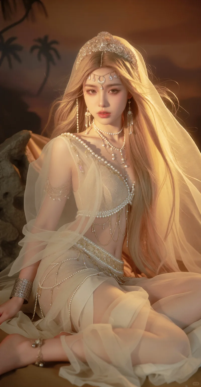 非常喜欢的一组图！性感温柔的西域女神！