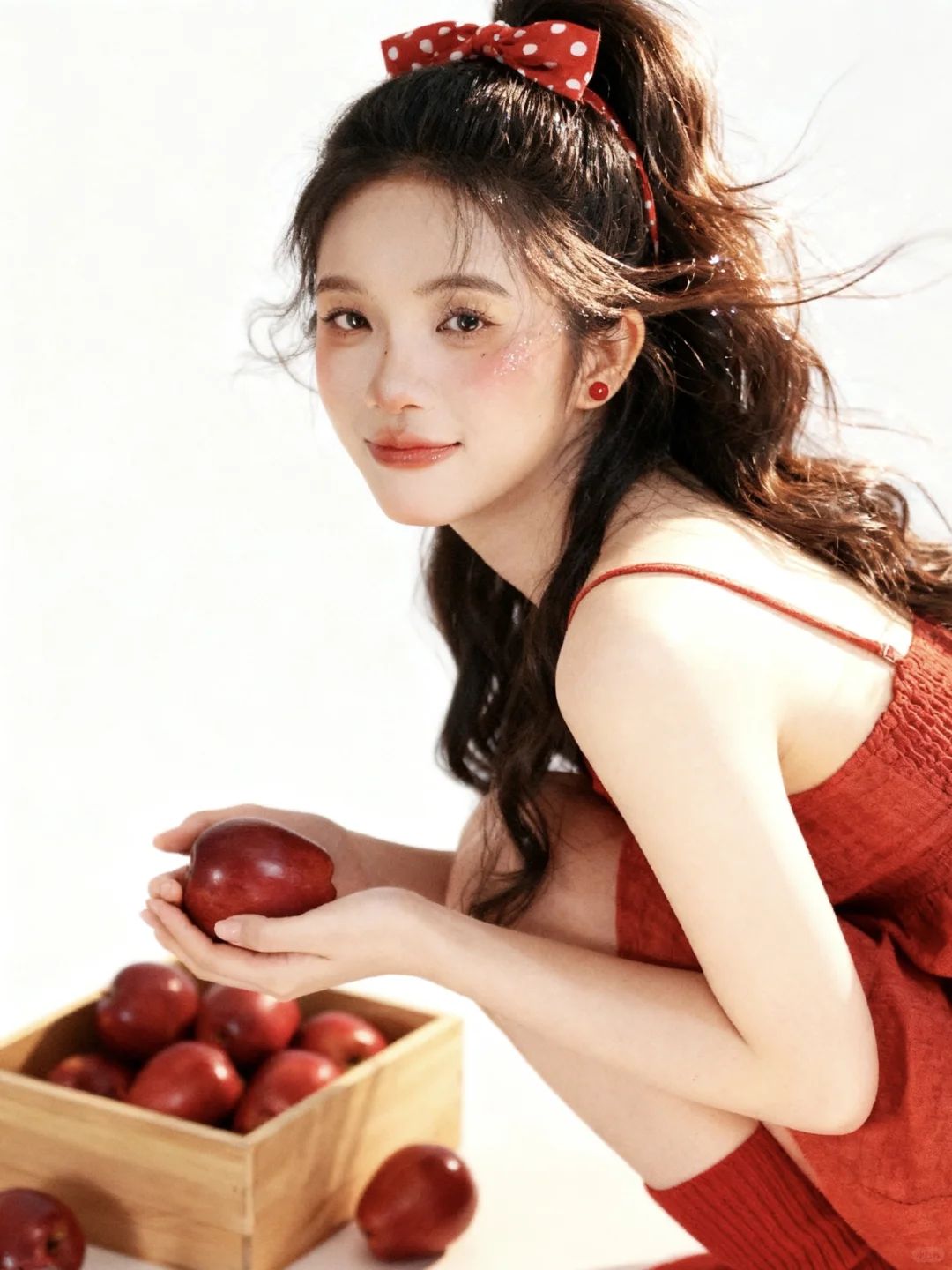 🍎苹果少女写真AI指令已送达