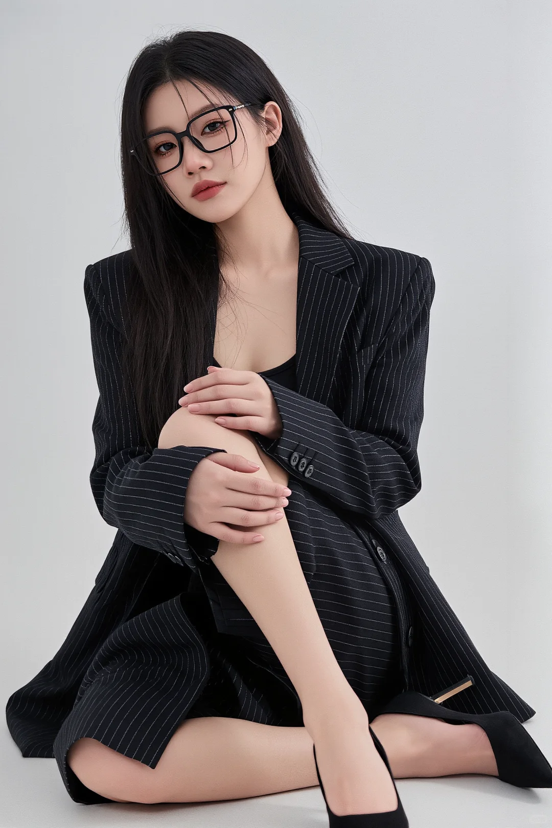 有气质的职场风写真拍了