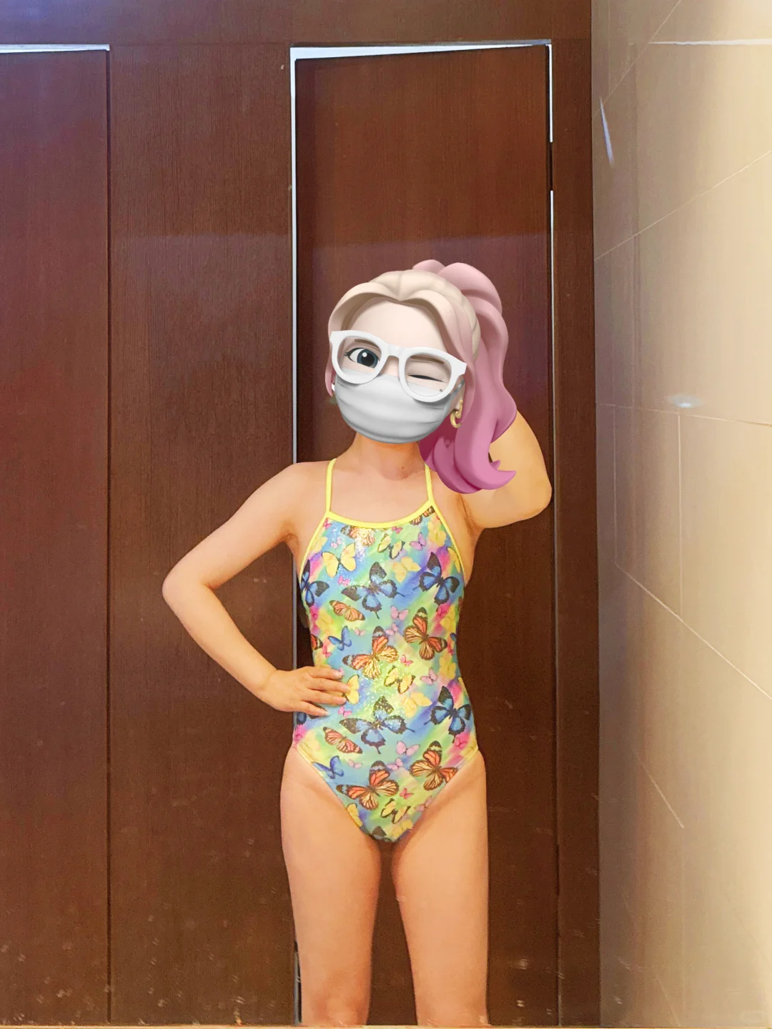 🦋蝴蝶控的蝴蝶泳衣