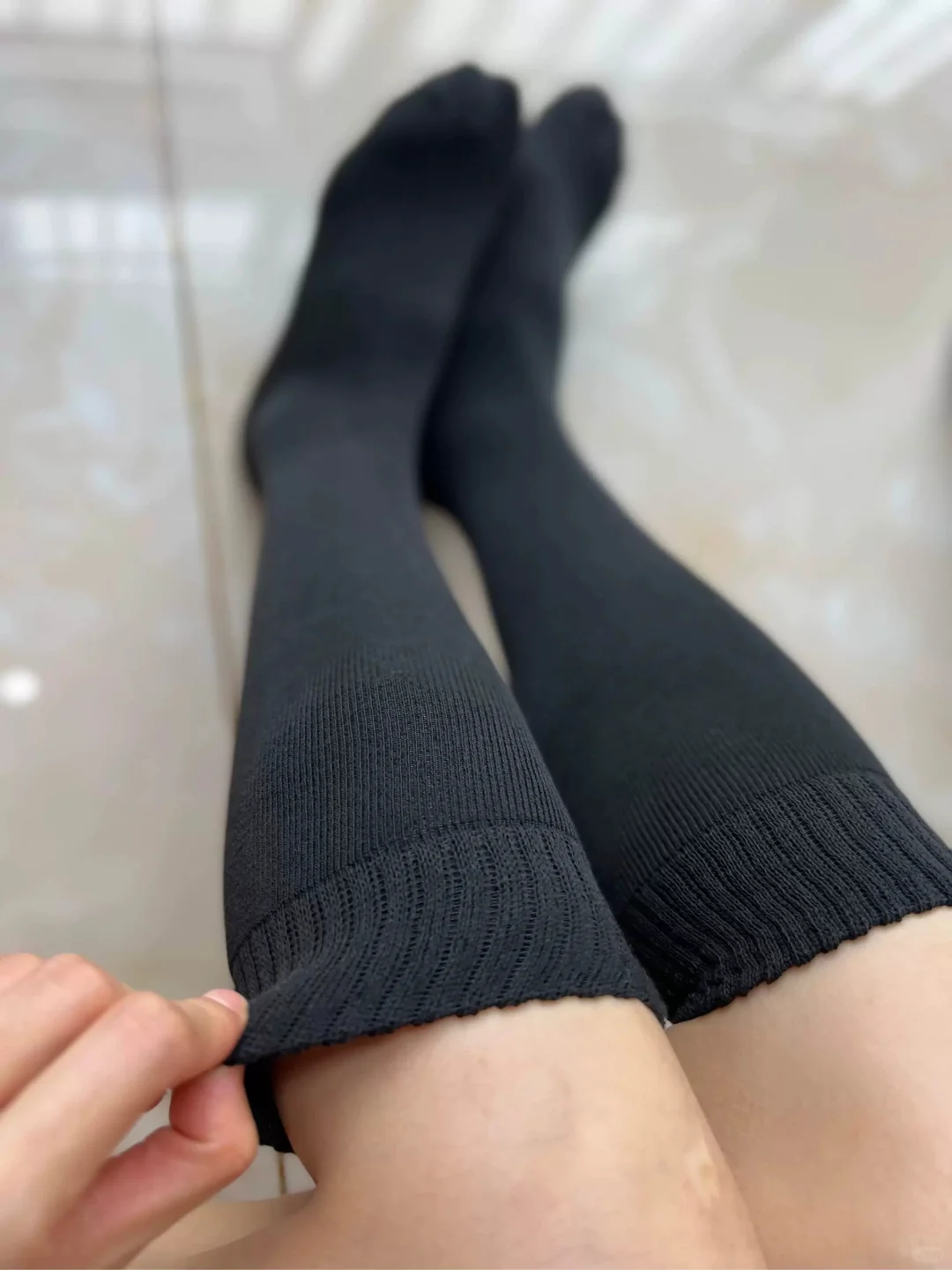 冷色系保暖袜🧦必备小腿袜过膝袜