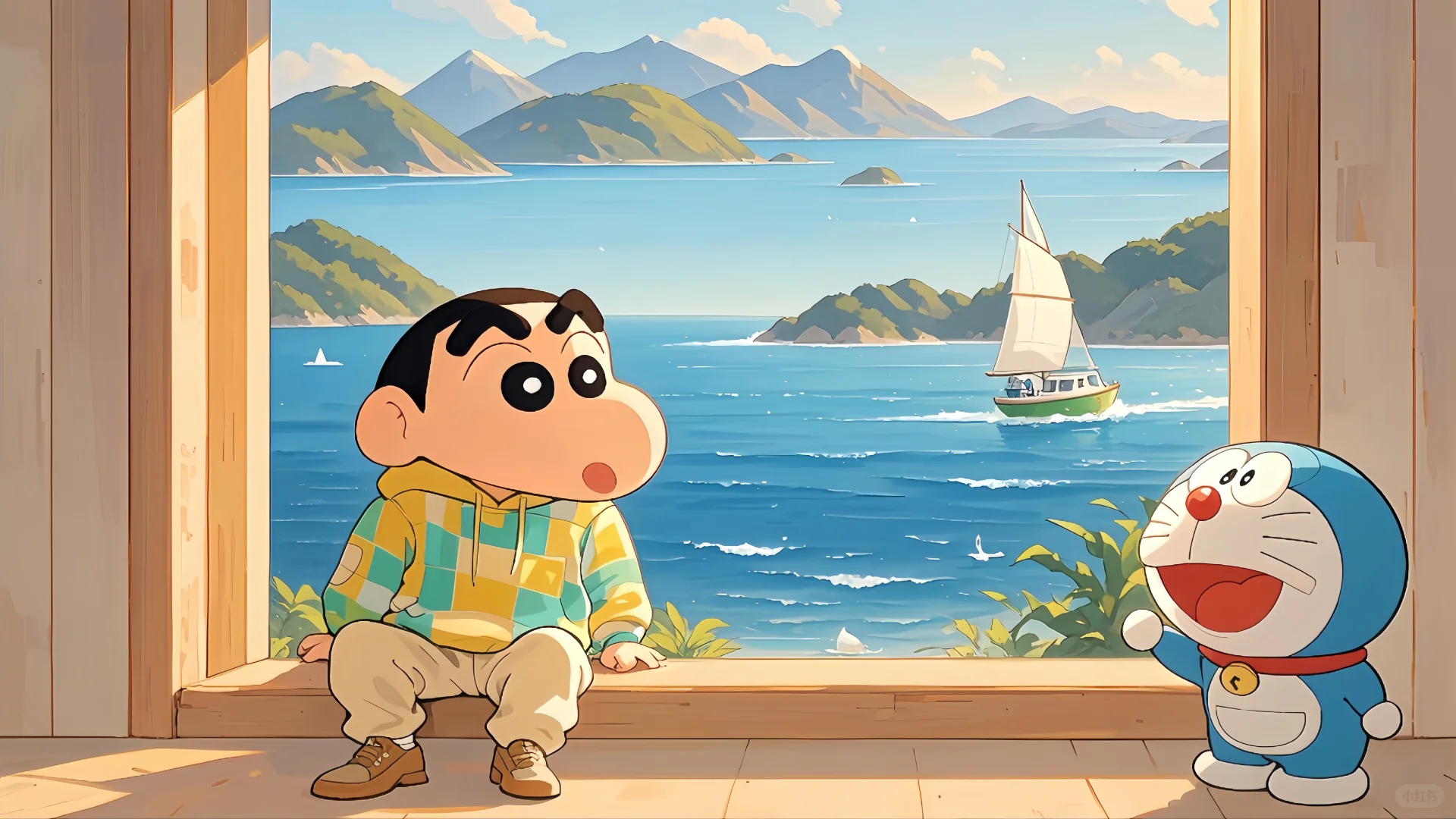 寄一片春日部，置于我的桌案[葡萄R][太阳R]