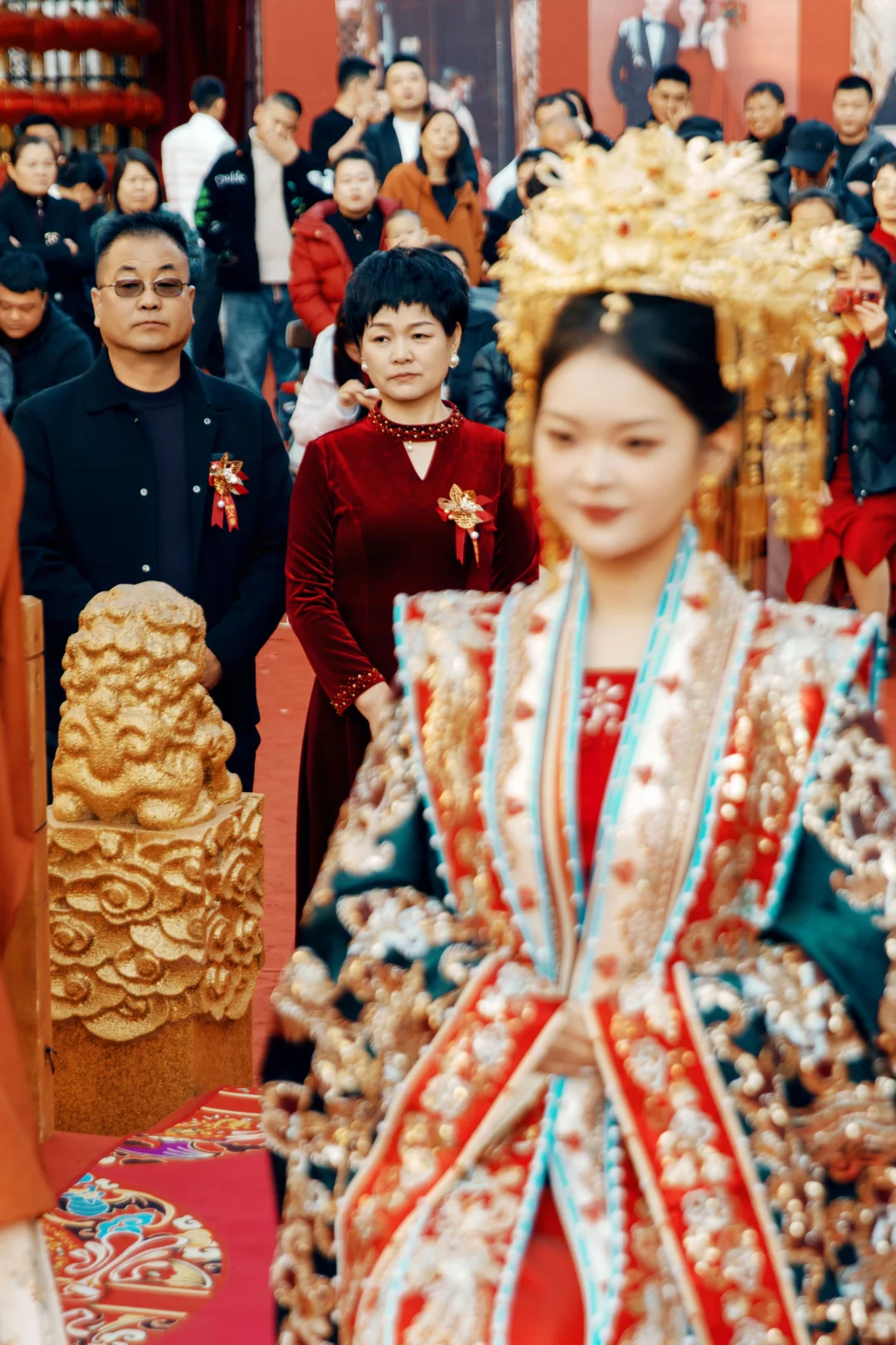 被这场汉服婚礼惊艳到了‼️