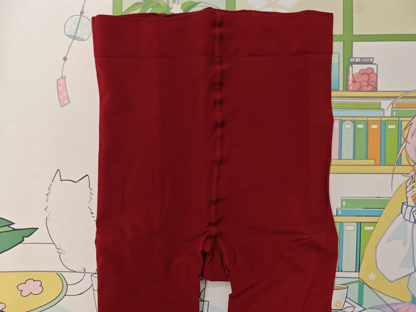 高个子丝袜测评第14期——SK80D天鹅绒连裤