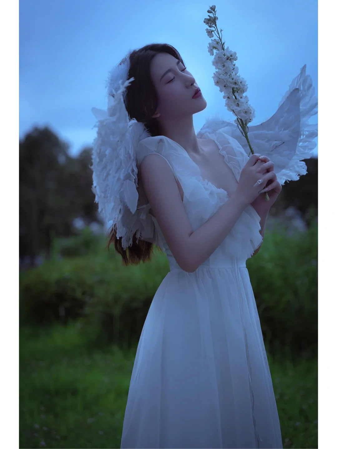 少女天使写真l坠入凡间的天使