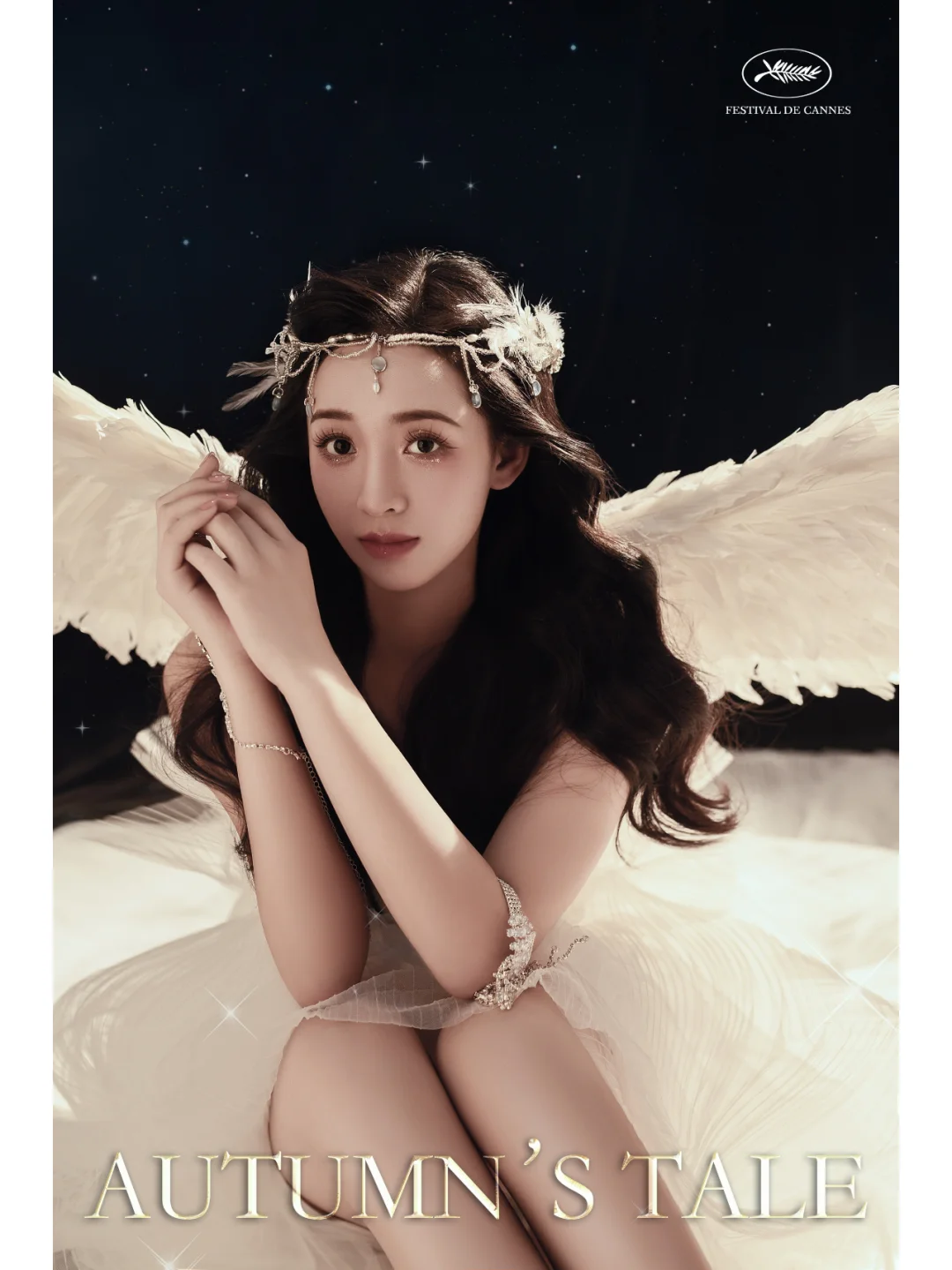 神女爱世人✨坠入凡间的天使女神写真