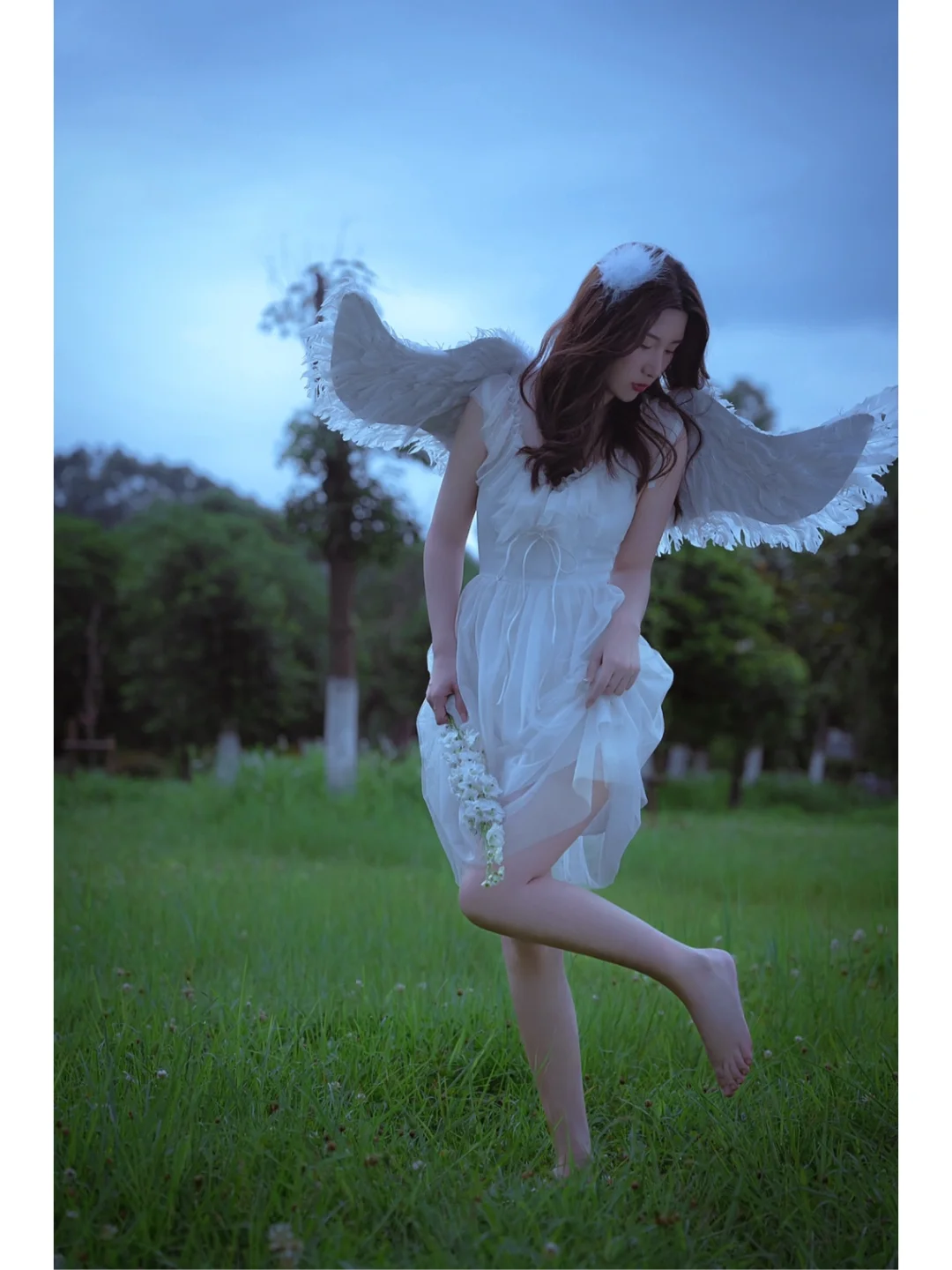 少女天使写真l坠入凡间的天使