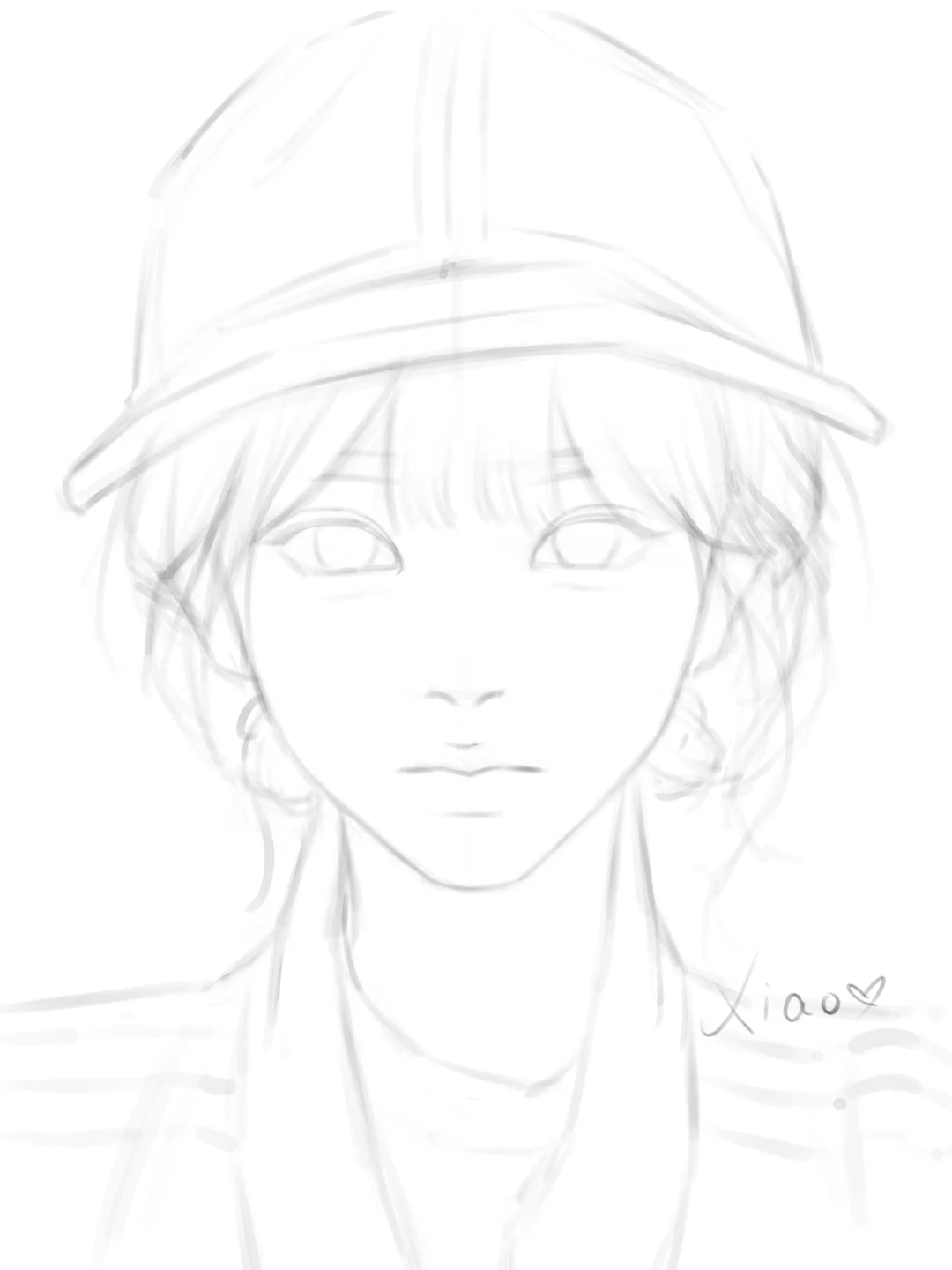 好久没发线稿🎨