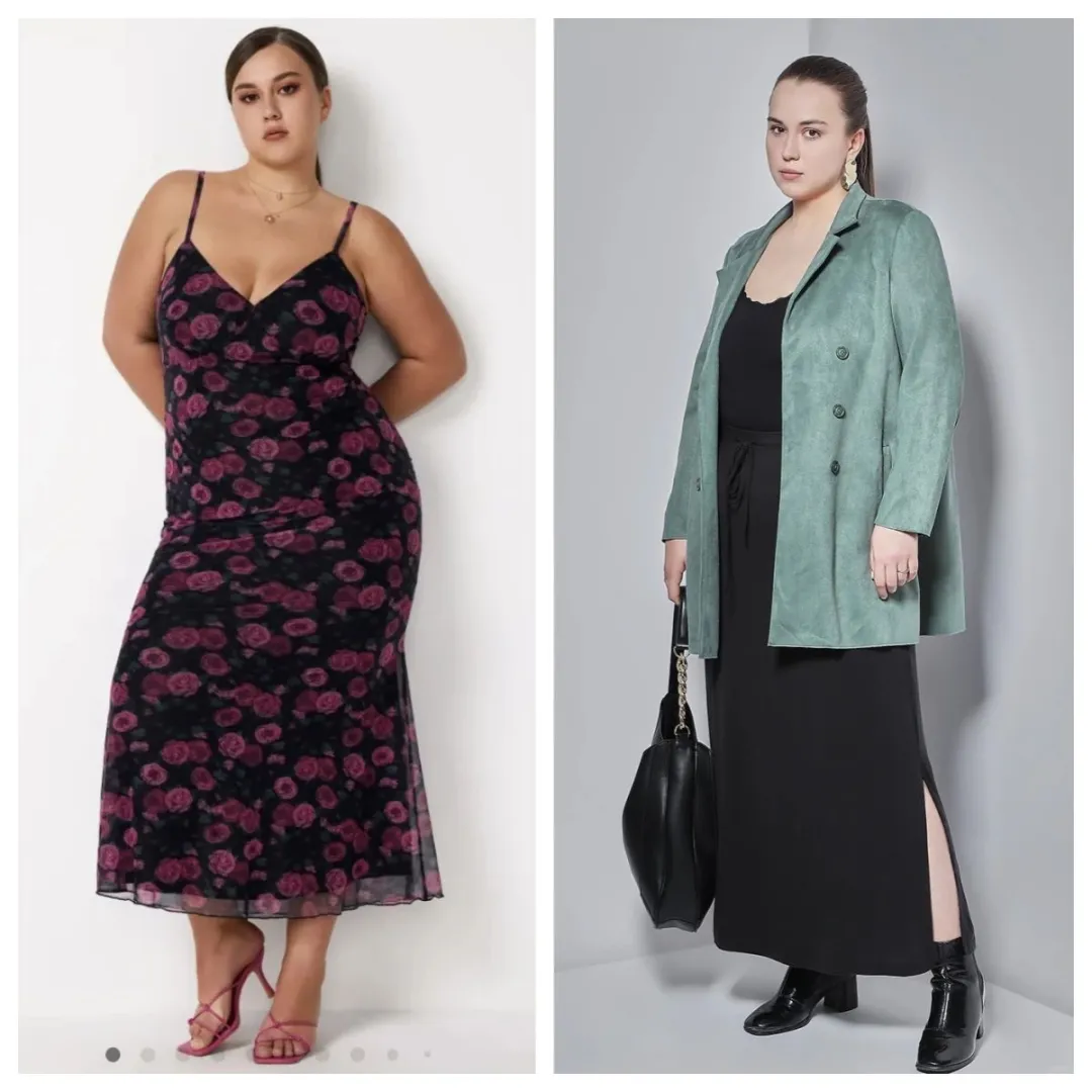 不同风格的曲线美女