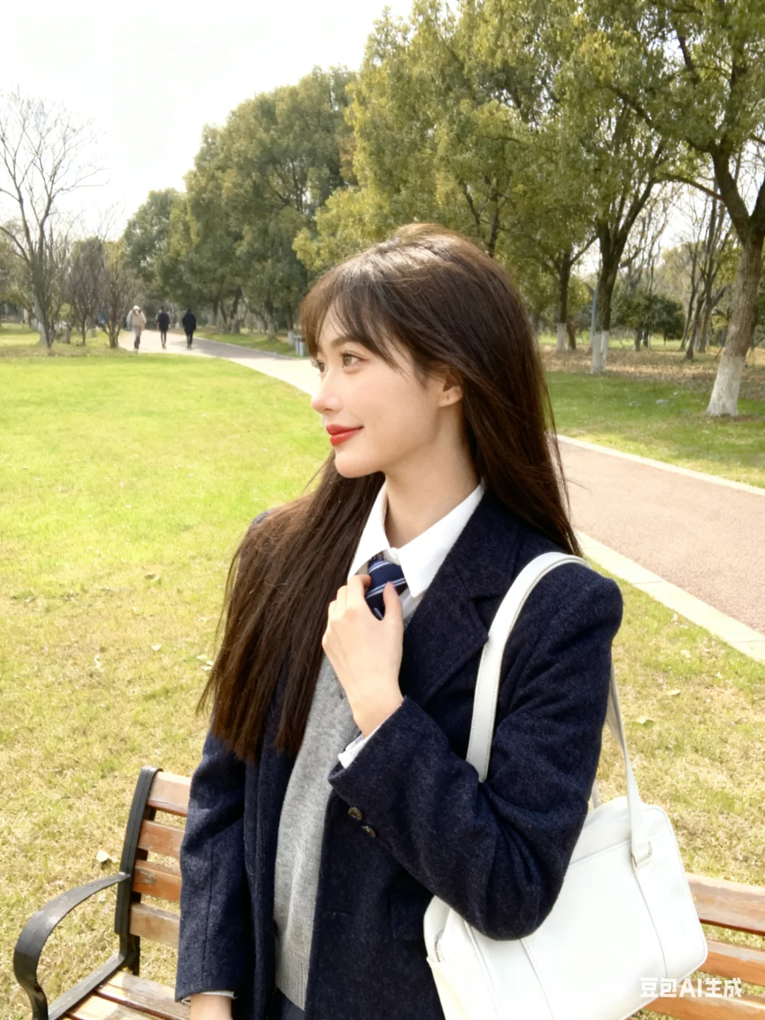 韩系秋日氛围感📷(无成本豆包指令)