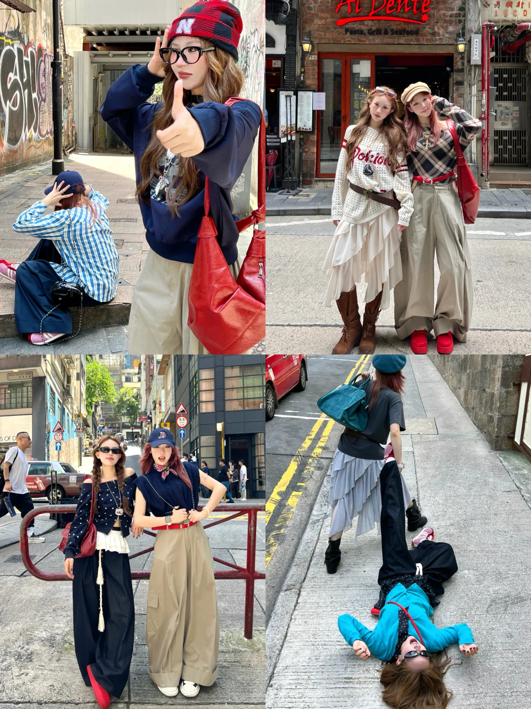 拜托！和好朋友出来拍照不必太正常📸👭