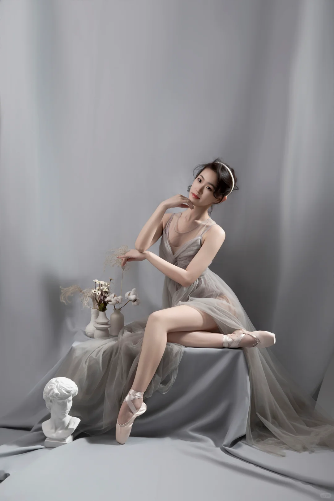 舞蹈写真 📷看，我把自己跳进了一幅画里