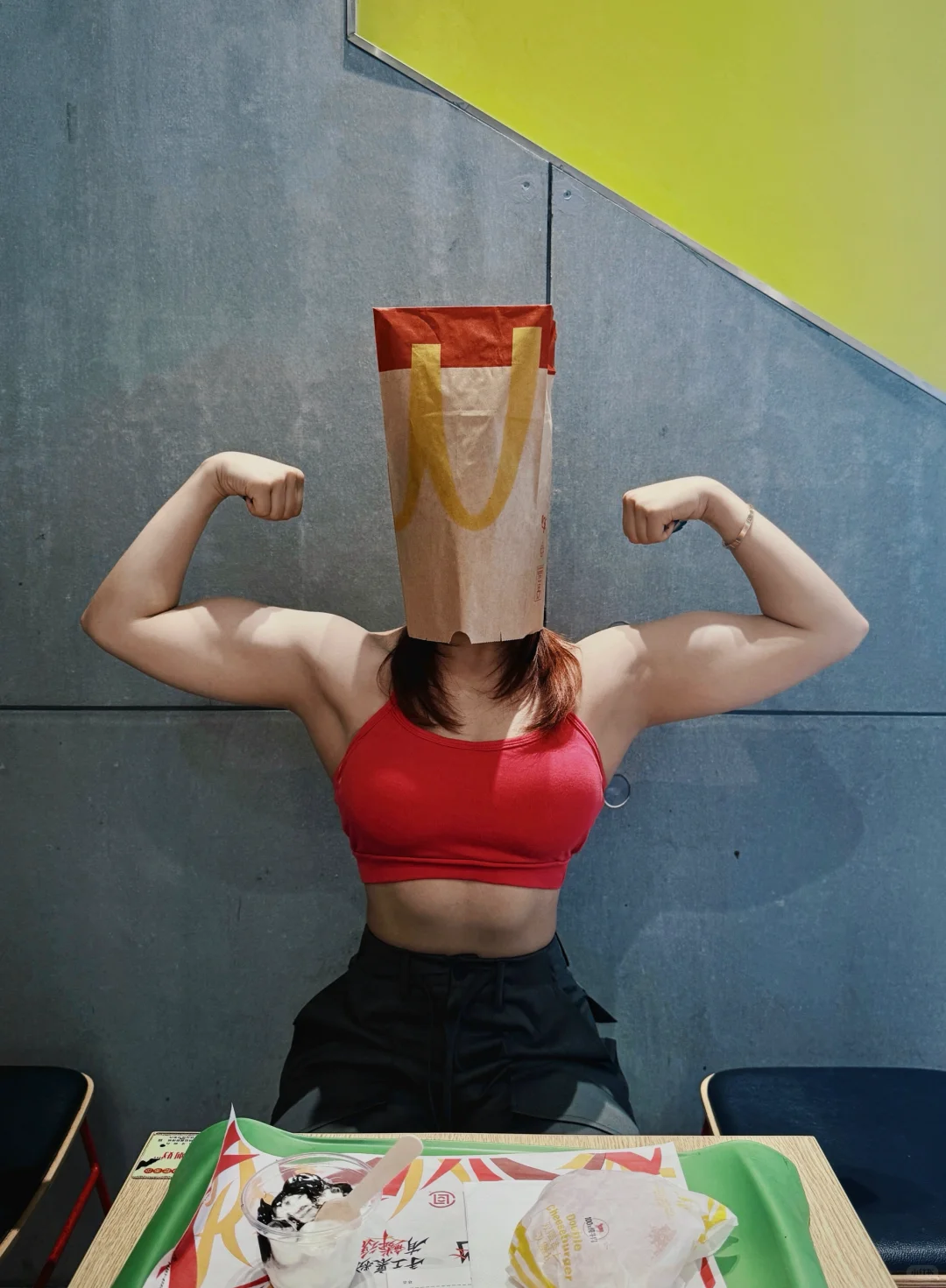 go to gym不如go to m 🍟