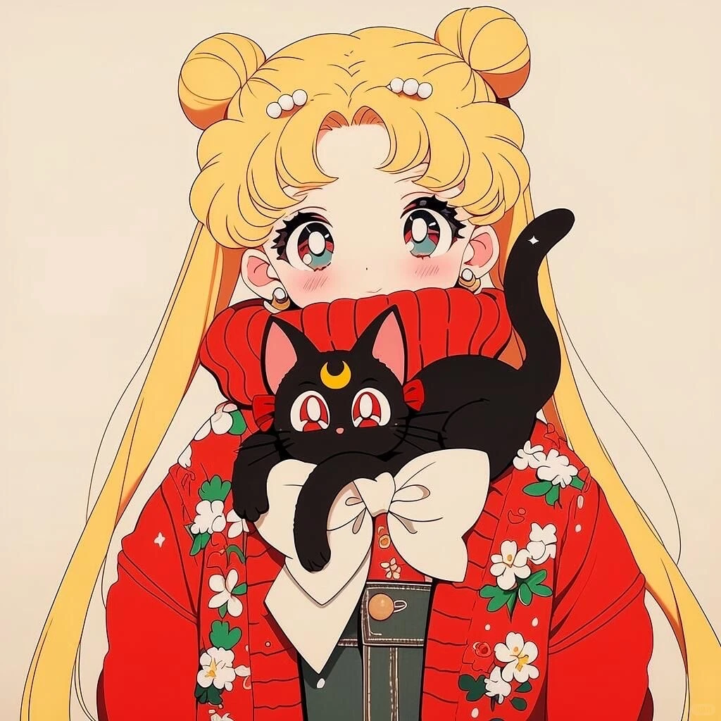 𝑾𝒆𝑪𝒉𝒂𝒕头像｜冬日美少女战士头像