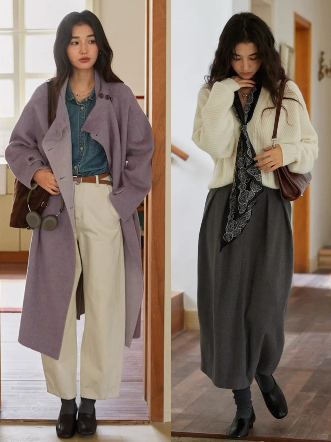 “复古色彩叠穿”法式穿搭：Solighter