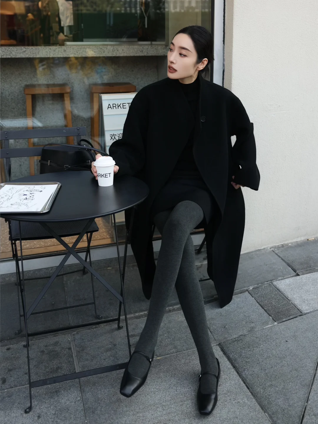 丝袜穿搭*18套！又到了穿丝袜的季节～