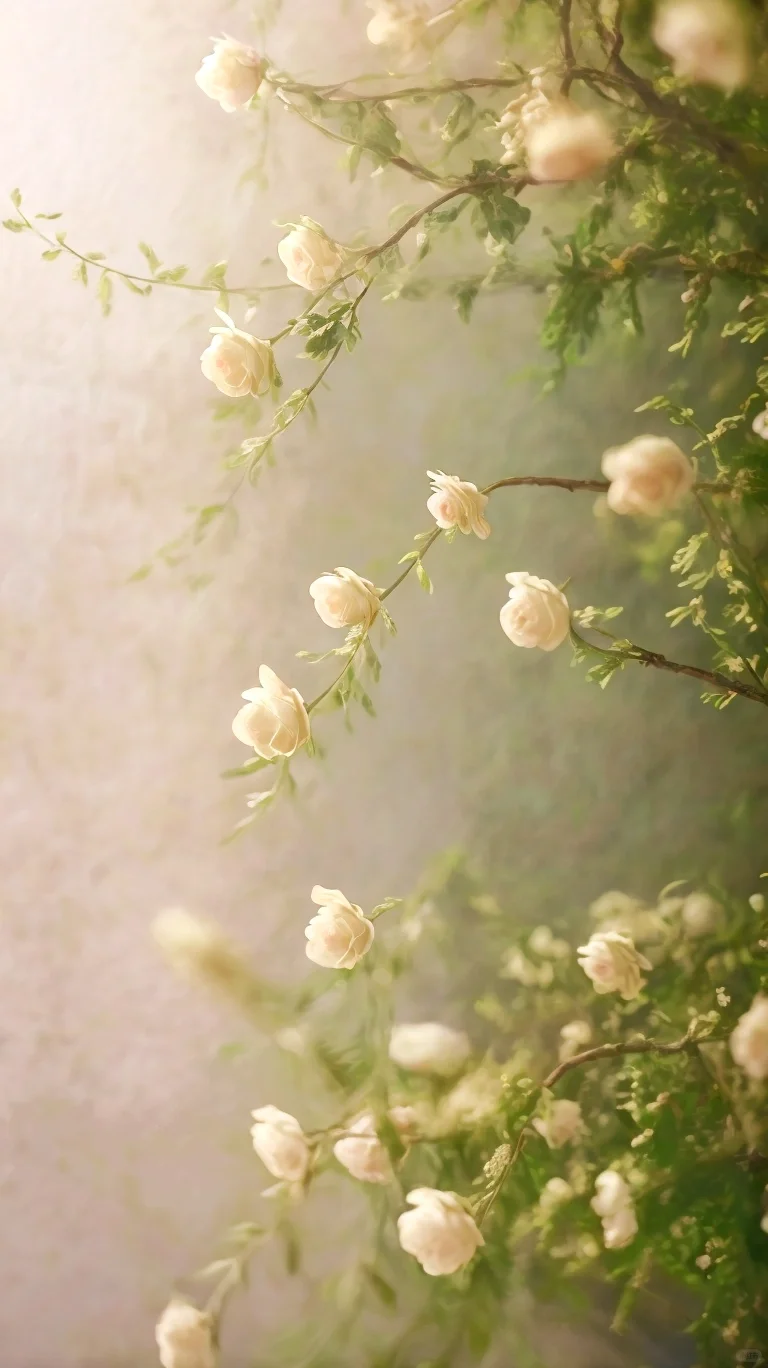 手机壁纸｜清冷感花语壁纸！✨