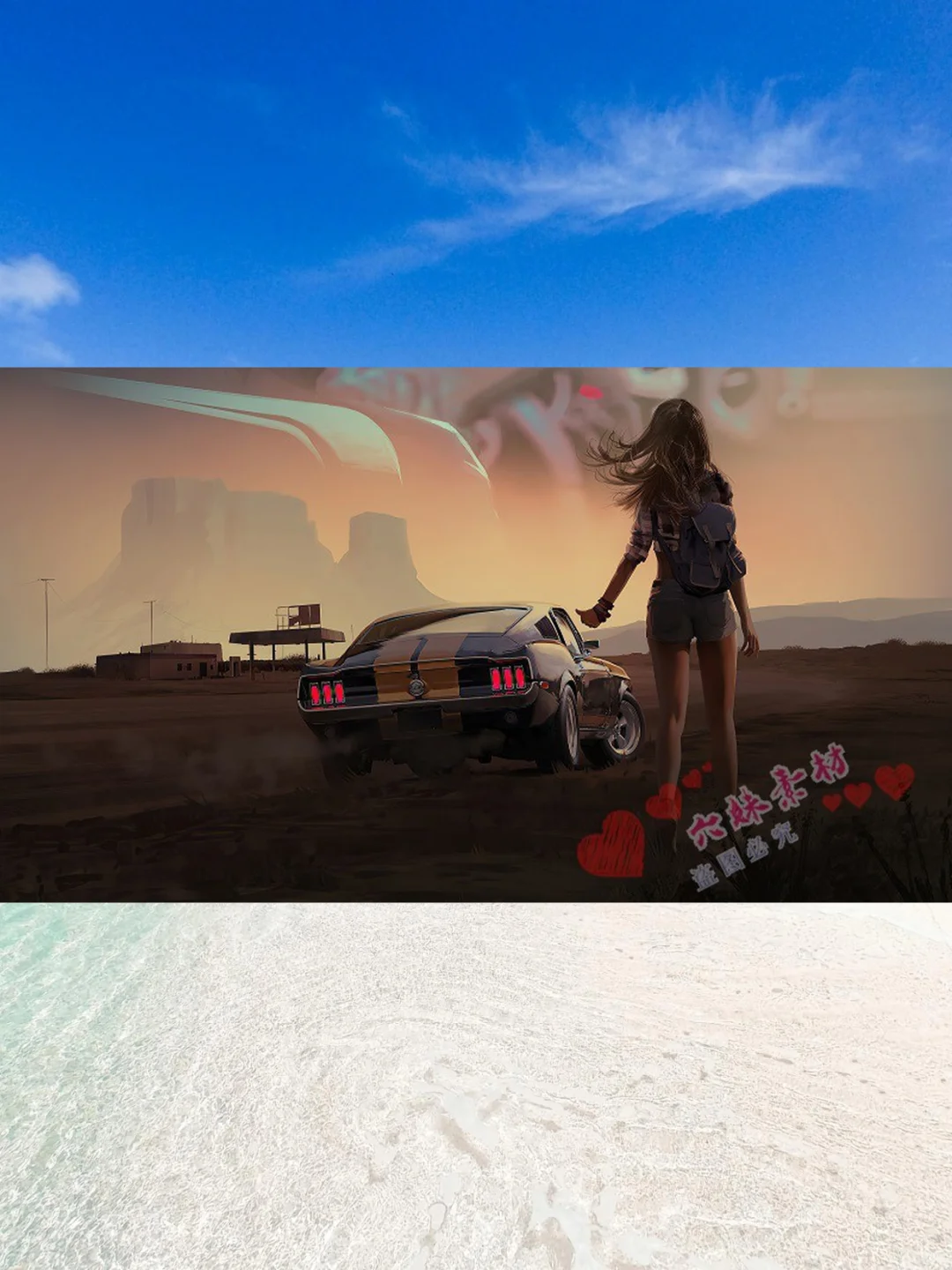 动漫场景插画集4K8K手机电脑壁纸素材