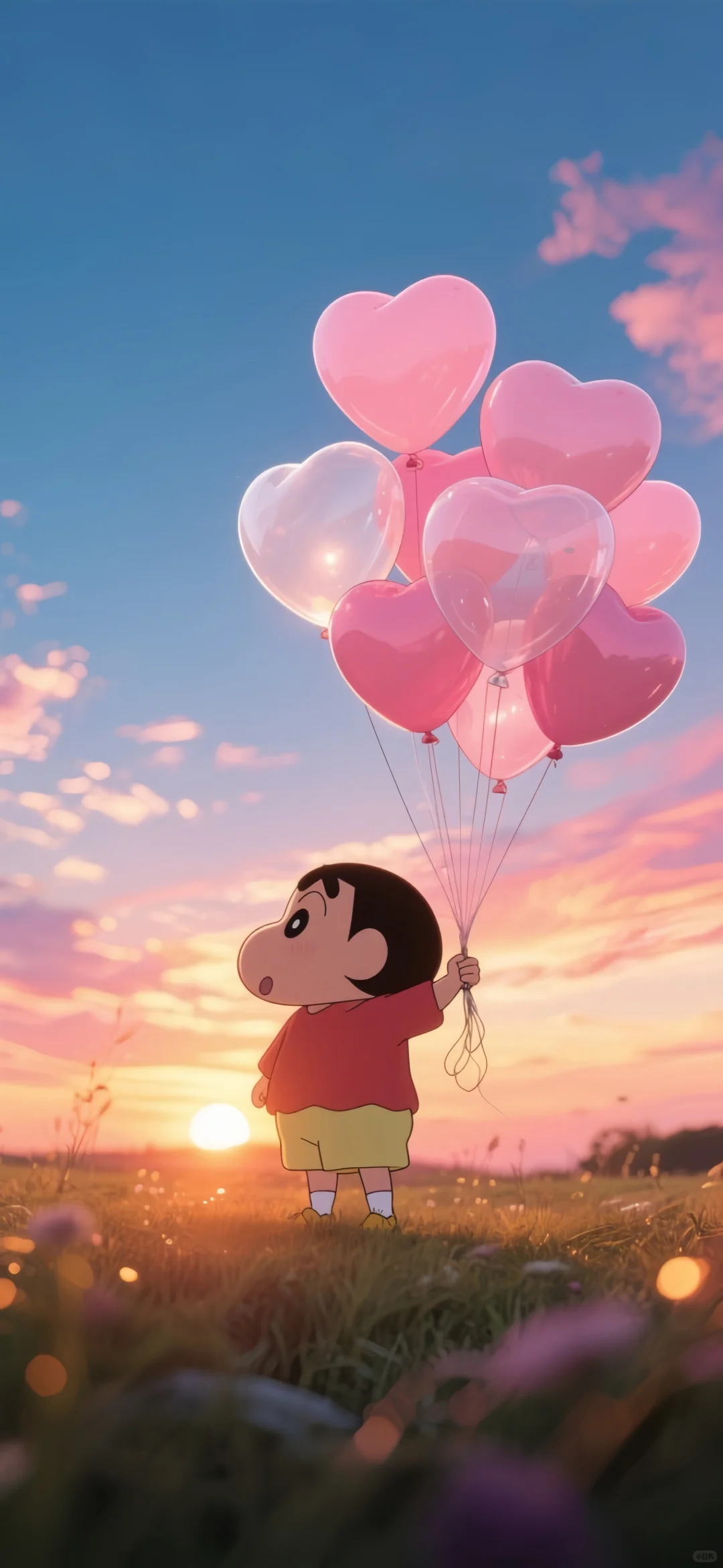 小新壁纸｜晚霞都变得甜甜的✨