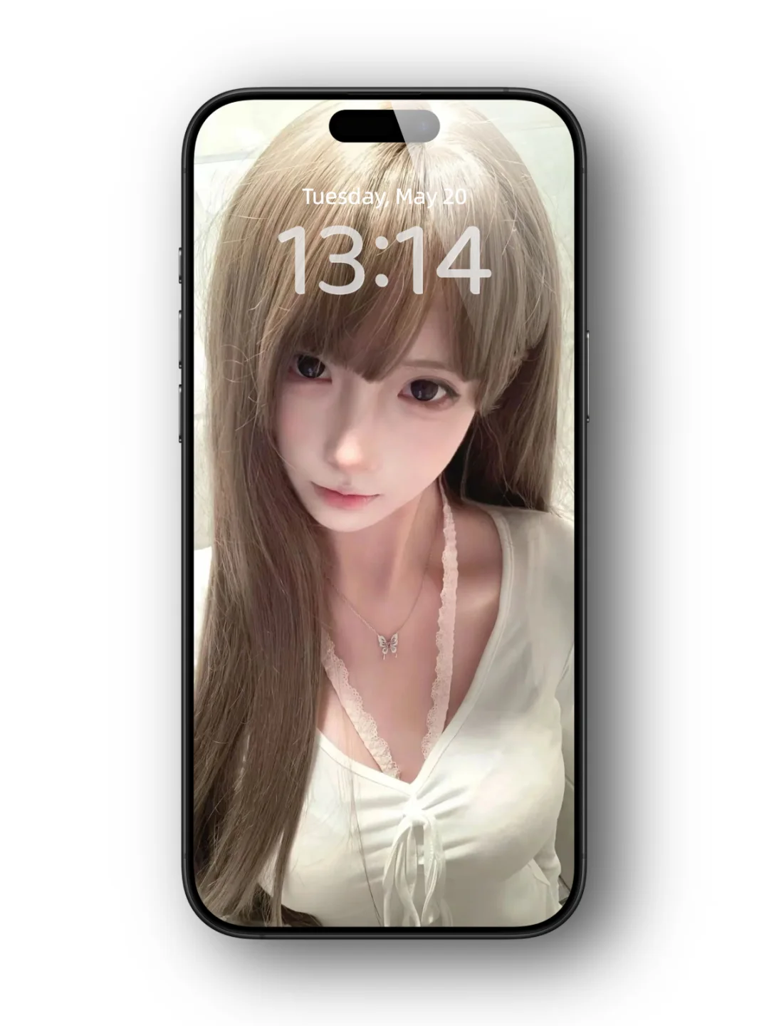 斩男镜面壁纸｜锁屏时他视线突然定格💘