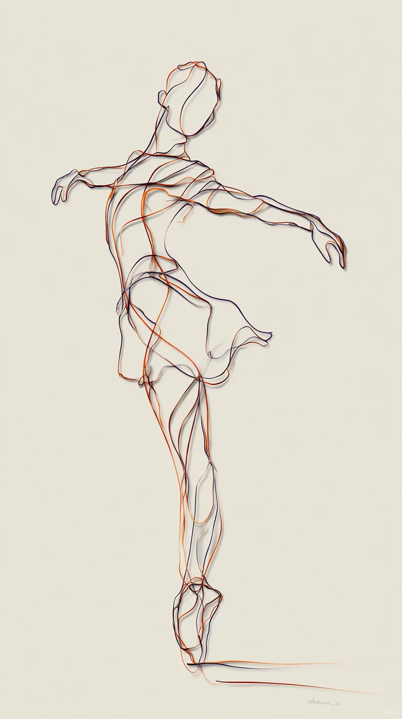 当线条开始舞蹈，灵魂也随之轻盈