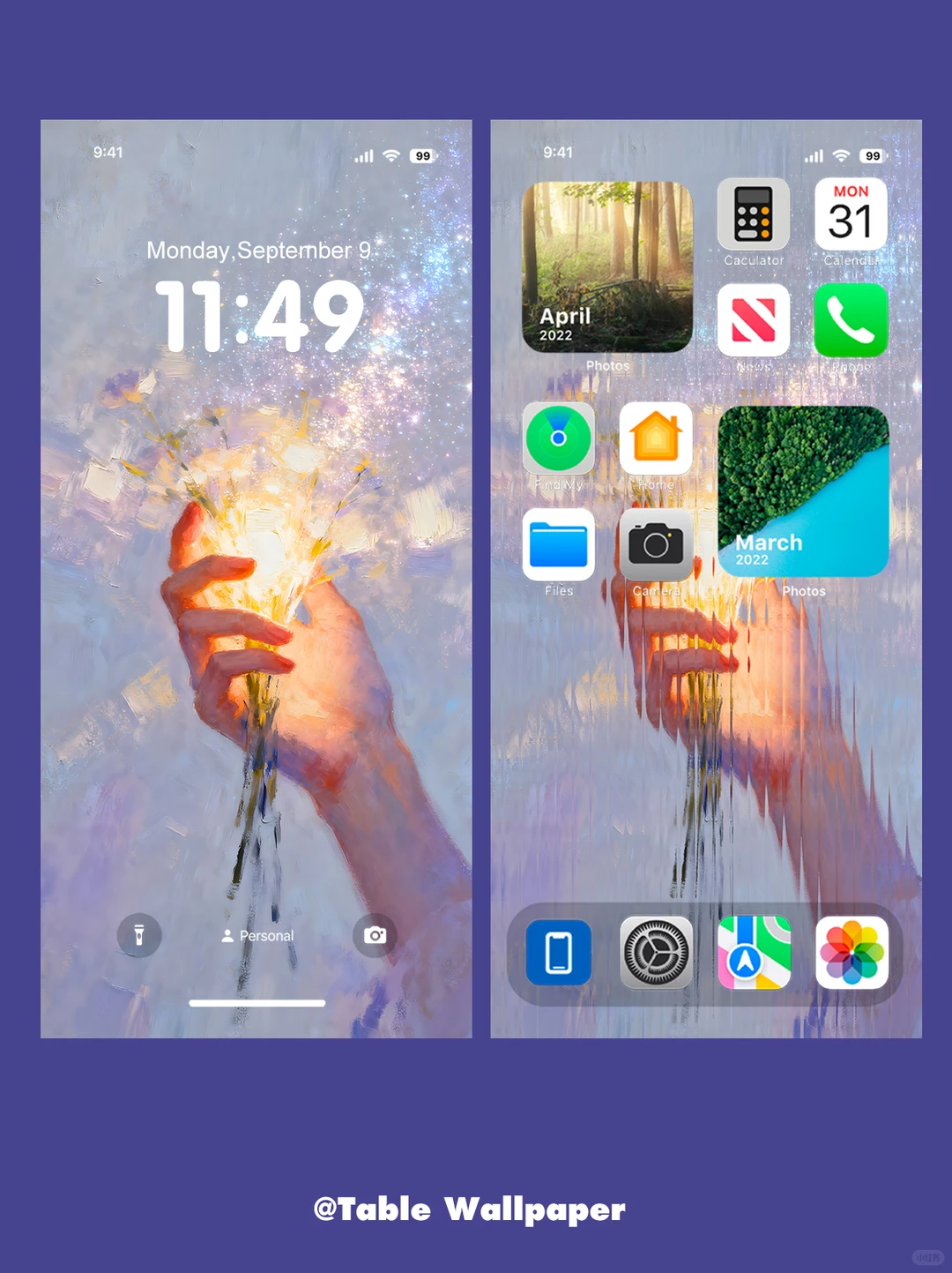 我闪闪发光|正念壁纸Z425